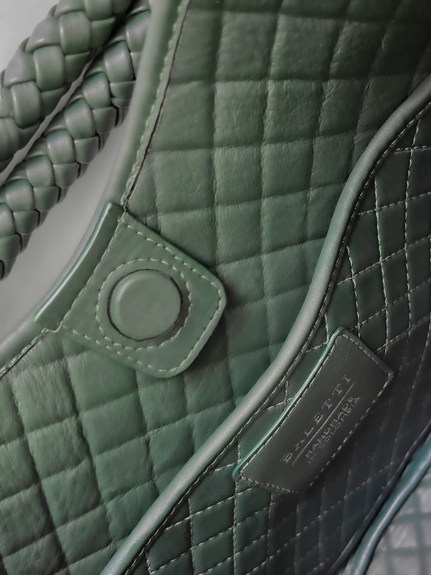 Saddle Shoulder Bag, Green - imagen 6