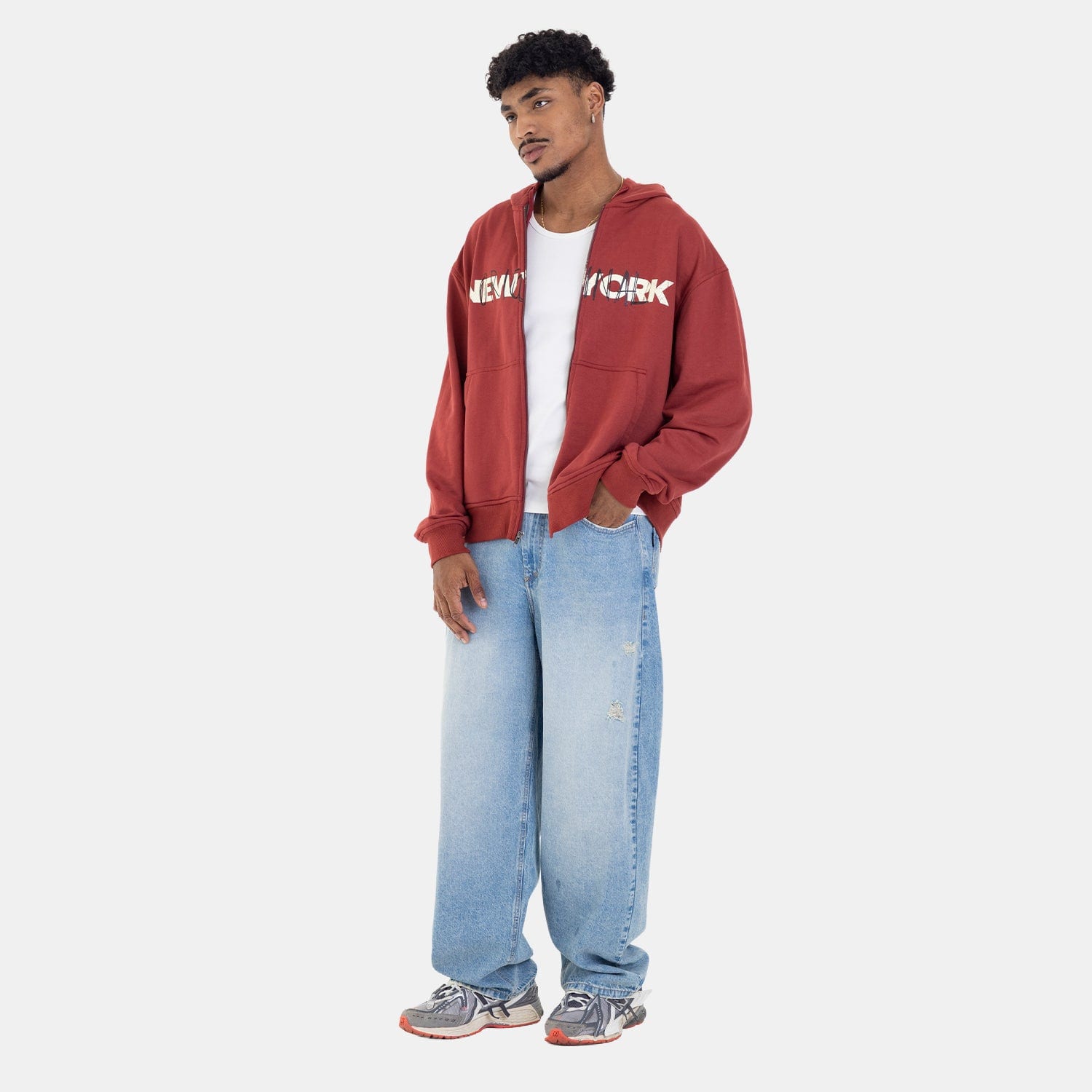 Zip Hoodie Regular Fit Red - imagen 15