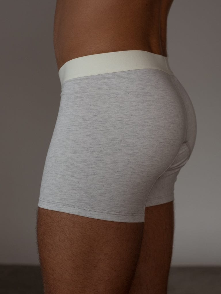 MEN CLASSIC COTTON BOXER - GRAY - imagen 9