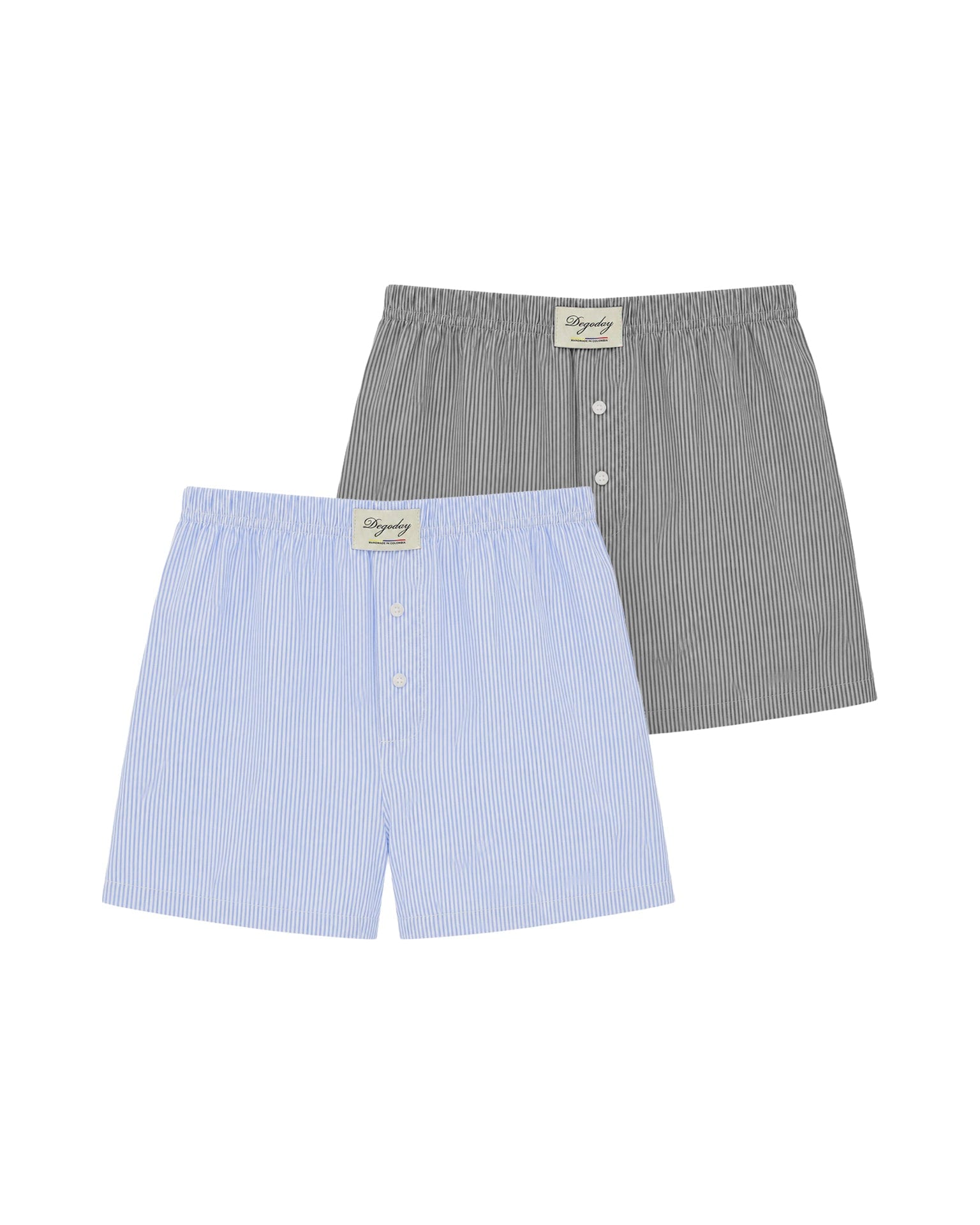 Pack Poolside Boxer X2 Azul / Gris - imagen 1