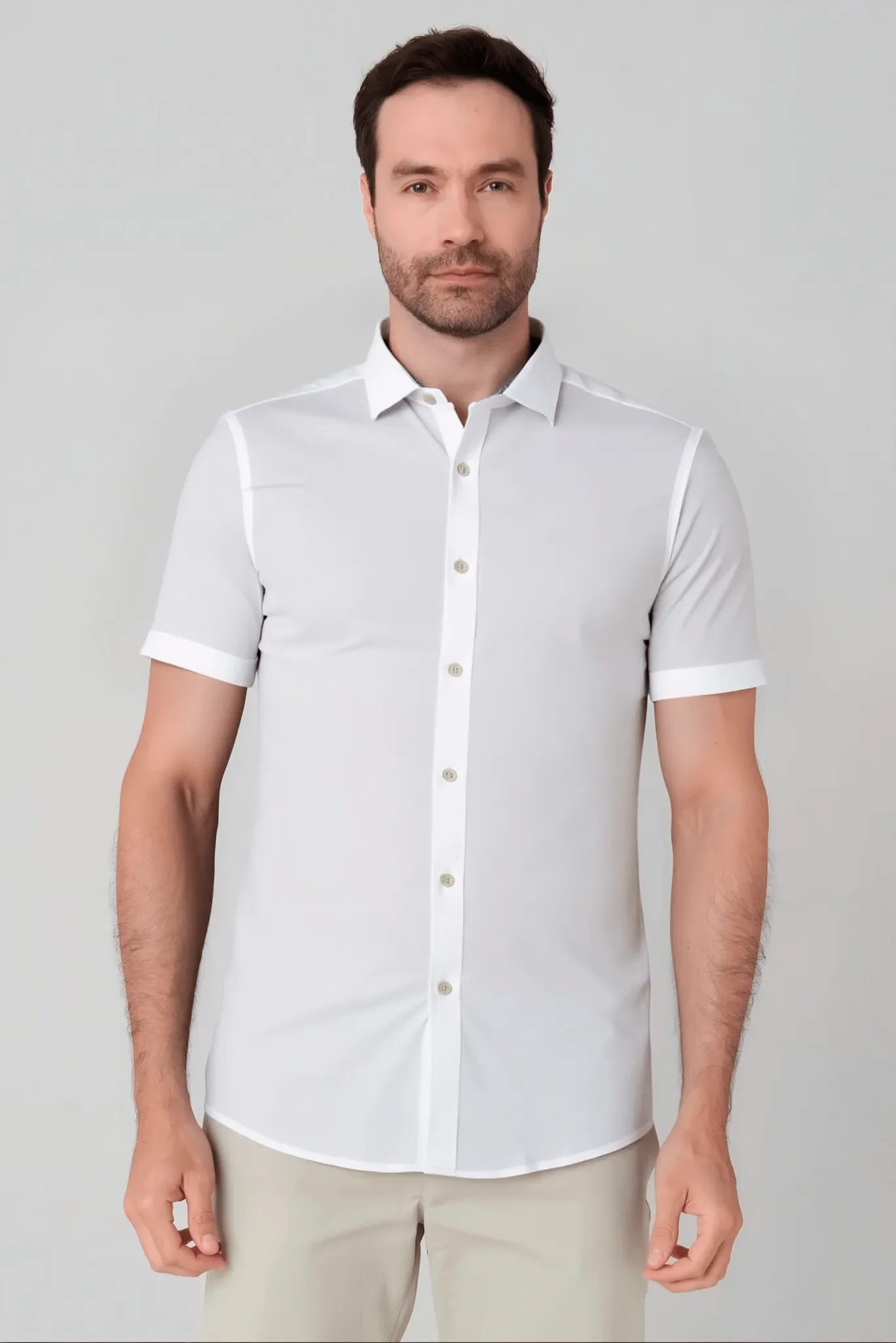 Camisa Manga Corta Jon Sonen Casual - imagen 1