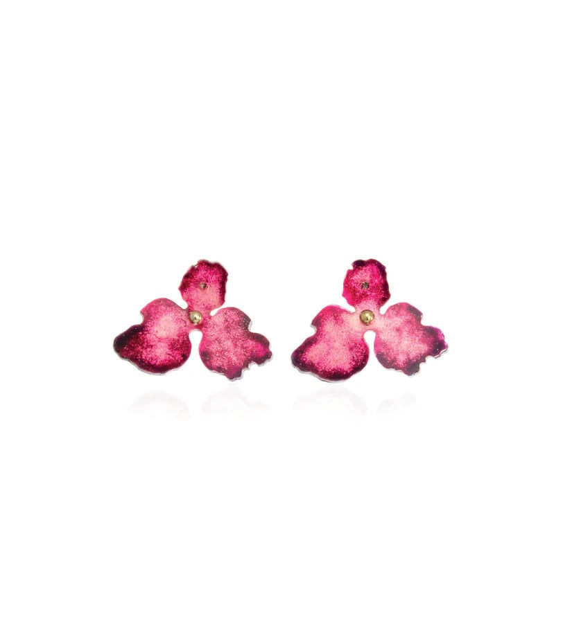 Aretes Orquídea Mini - imagen 2