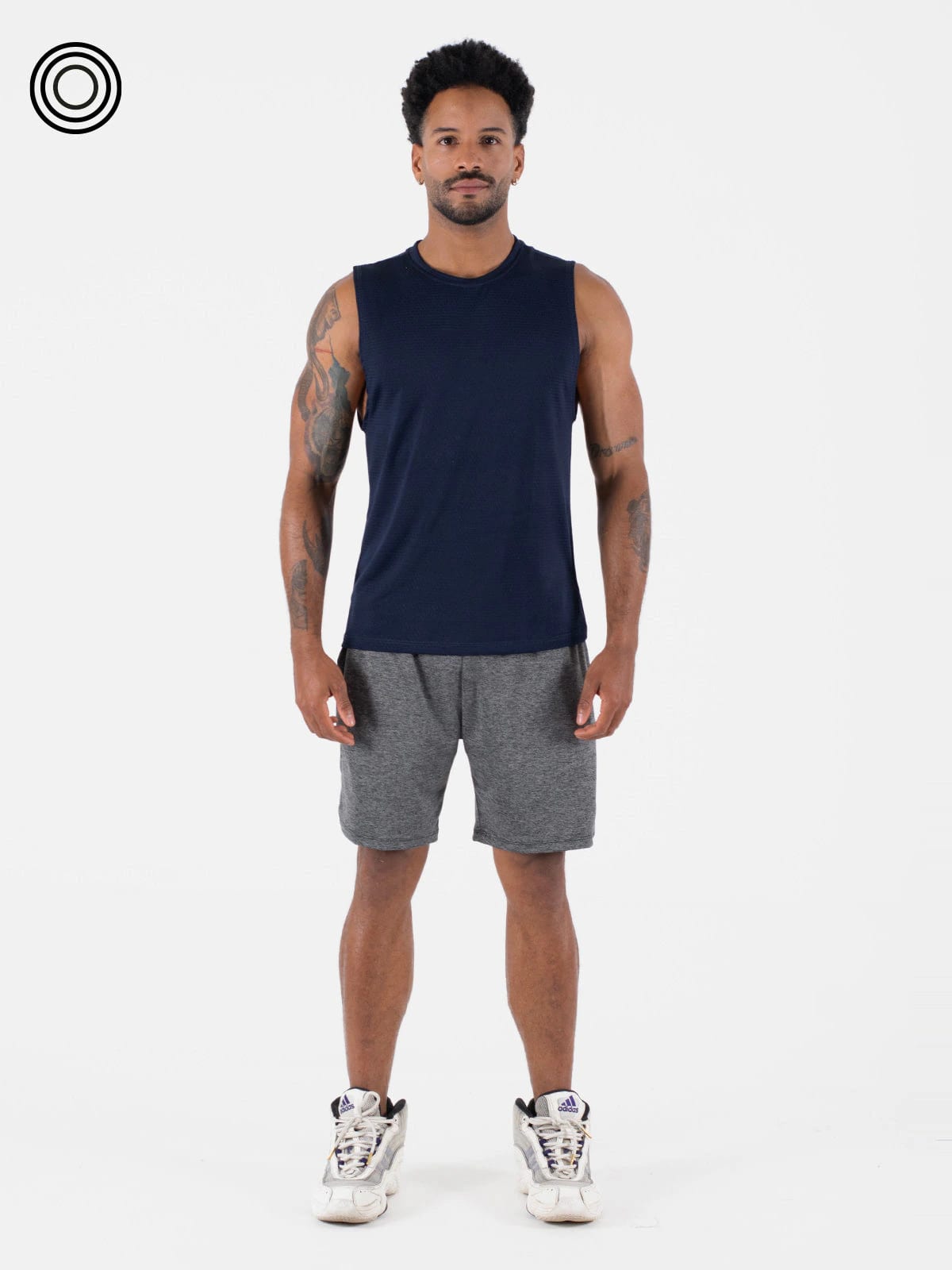 Camisilla hombre panal azul oscuro - imagen 4