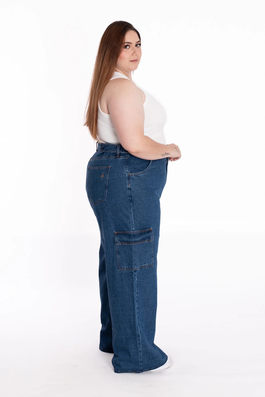Jean Cargo Amplio Ajustable 443 - imagen 8