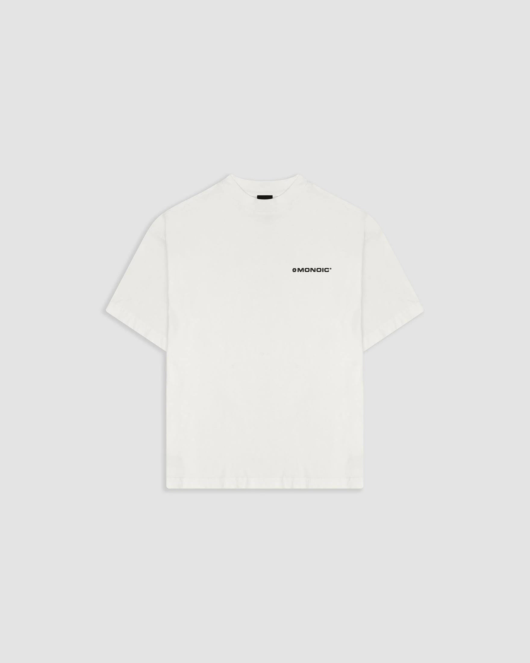 Camiseta Boxy Fit Básica V2 - Off White - imagen 1
