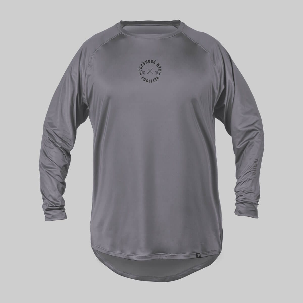 JERSEY CUCUNUBA X FUGITIVA MANGA LARGA GRIS - imagen 2