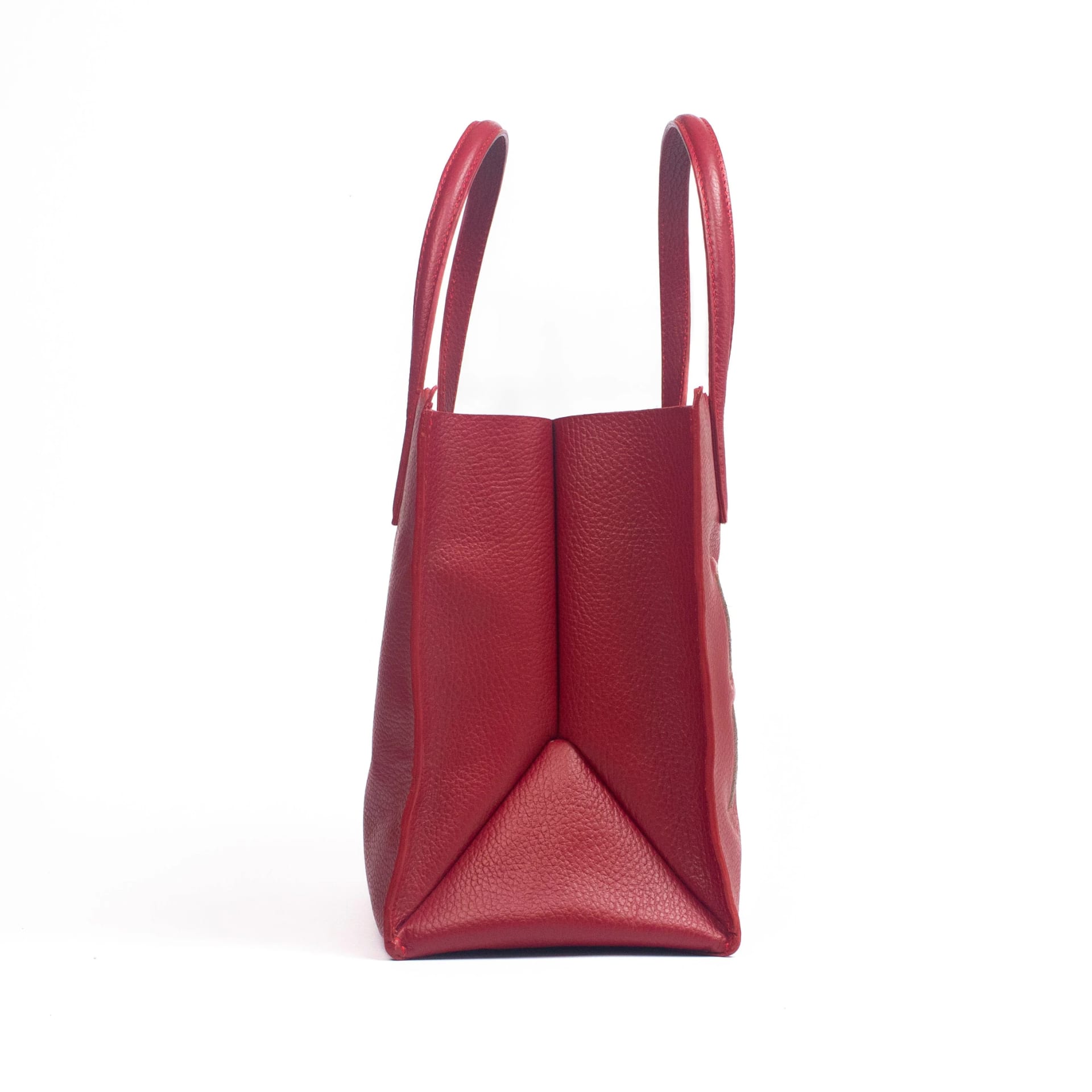 Paper Bag SHORT - Burgundy x Chocolate - imagen 3