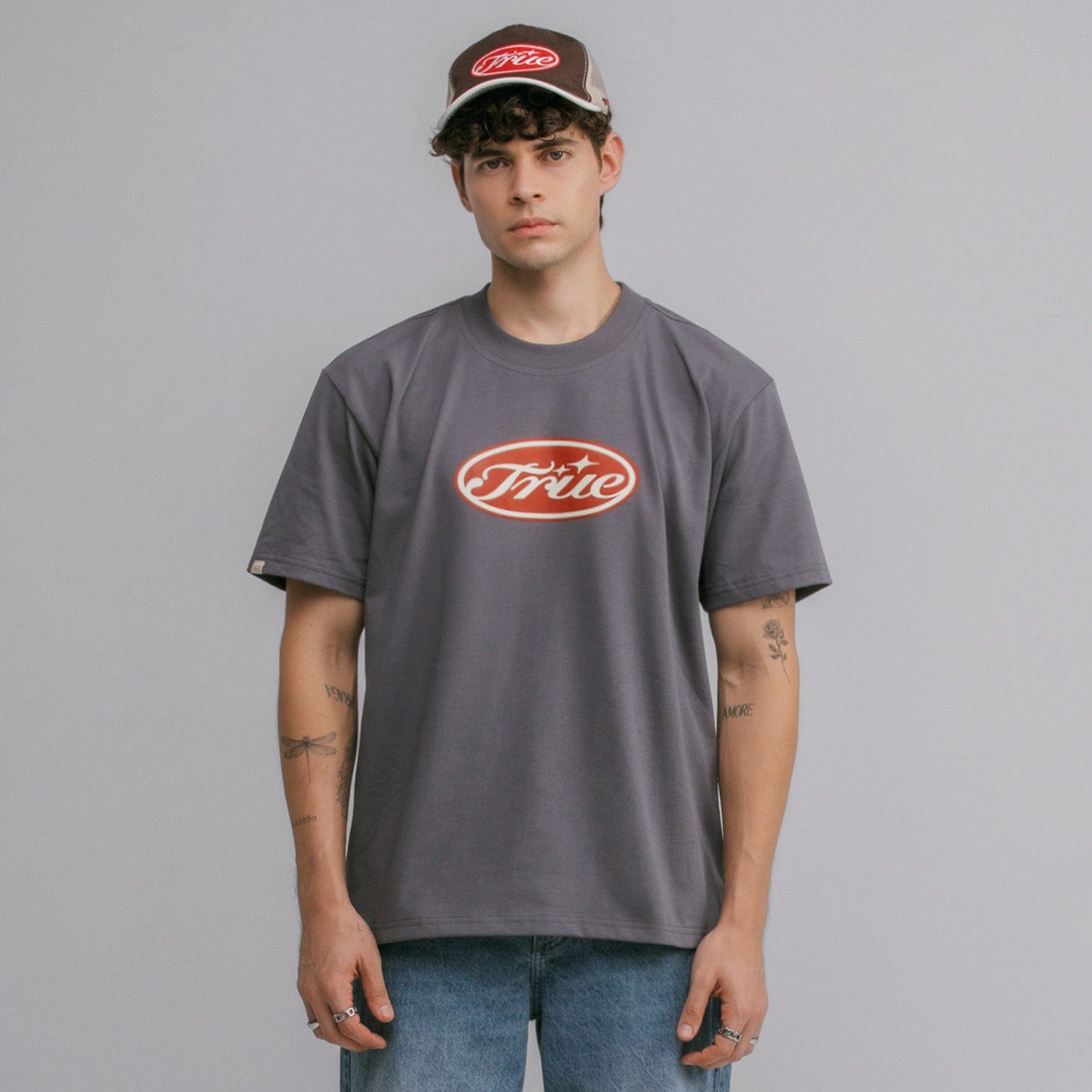 True Stamp T-Shirt - Gray - imagen 2