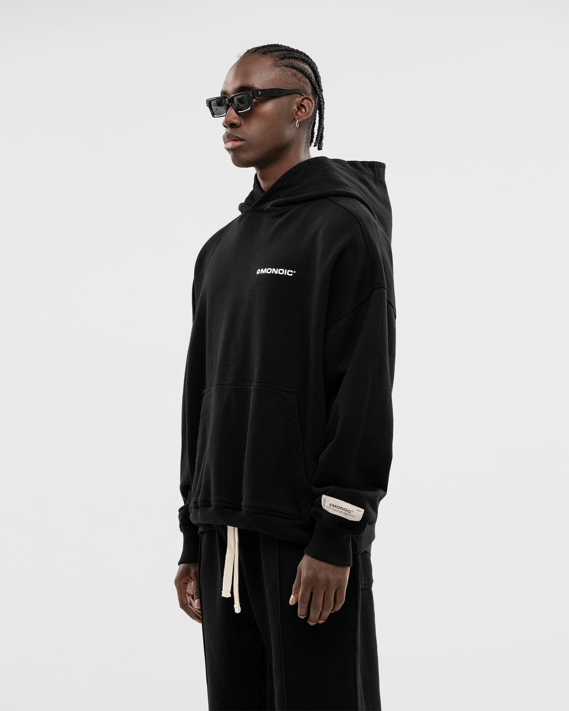 Hoodie Básico V2 - Negro Oscuro - imagen 2