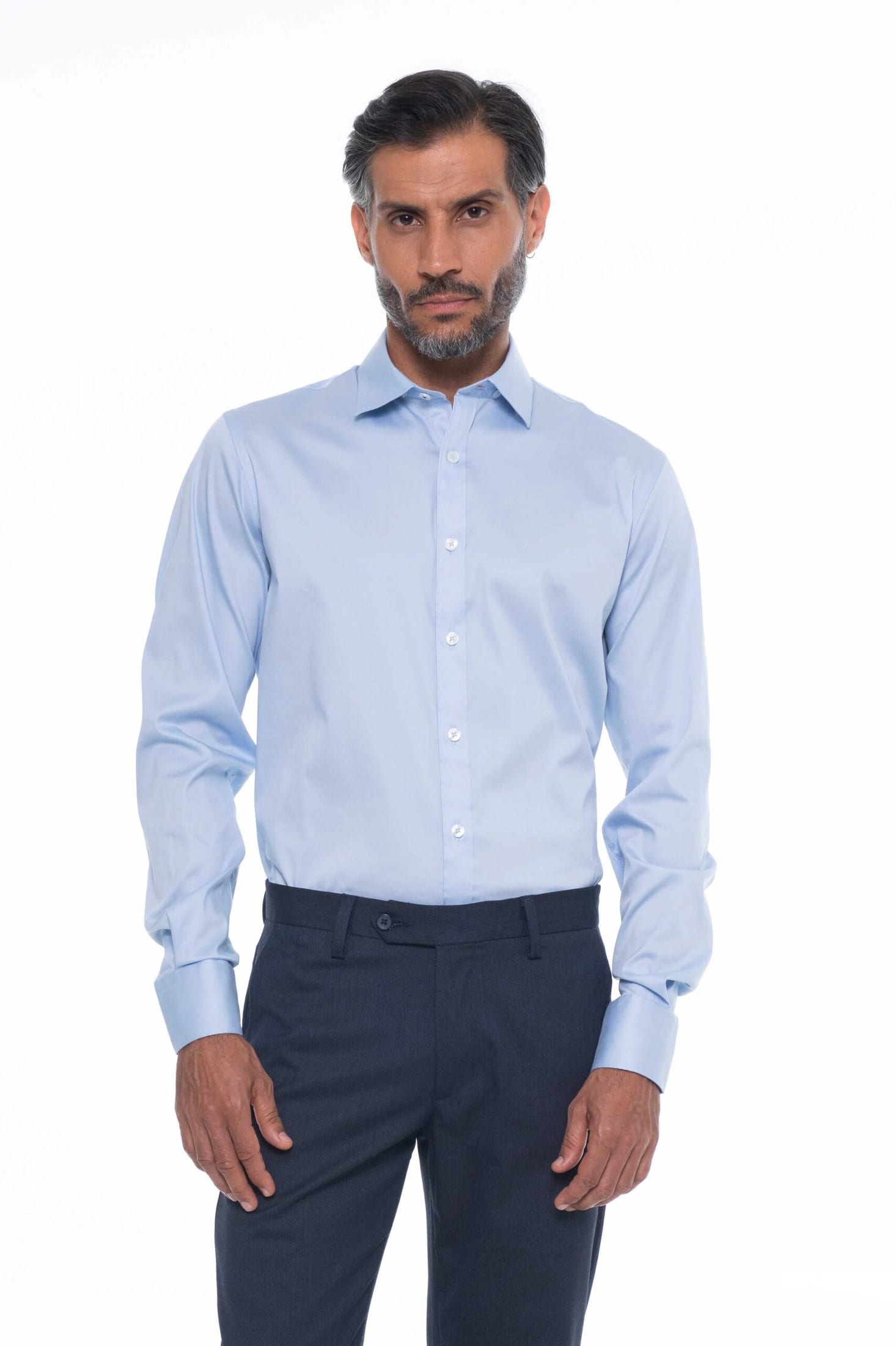 Camisa Monaco Azul Celeste - imagen 1