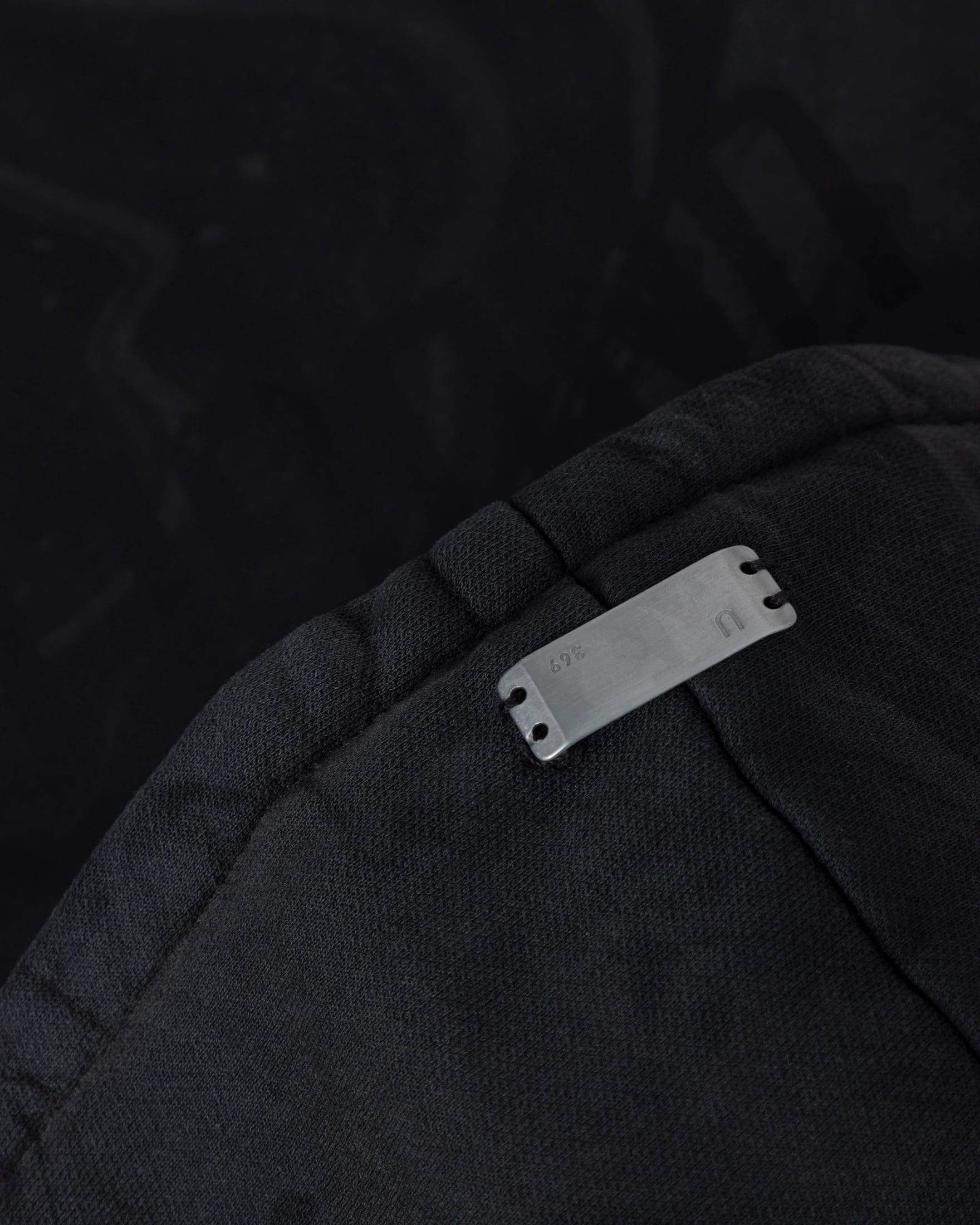 Basics UNDGLD Boxy Hoodie Oiled Black - imagen 6