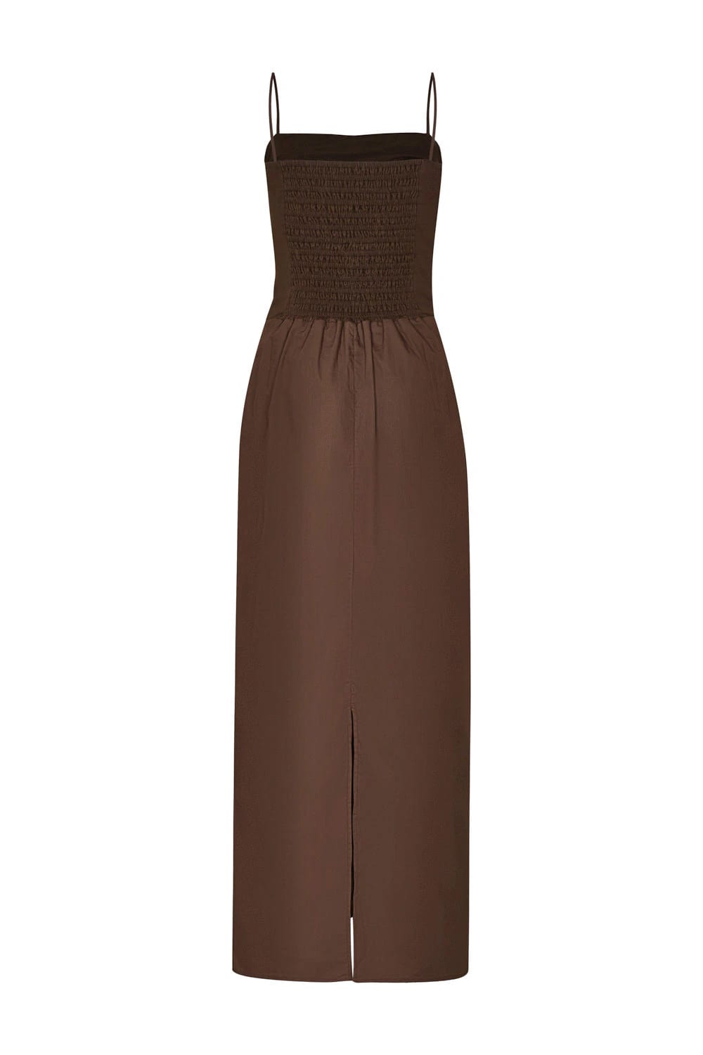 Vestido cacao bordado brown - imagen 5