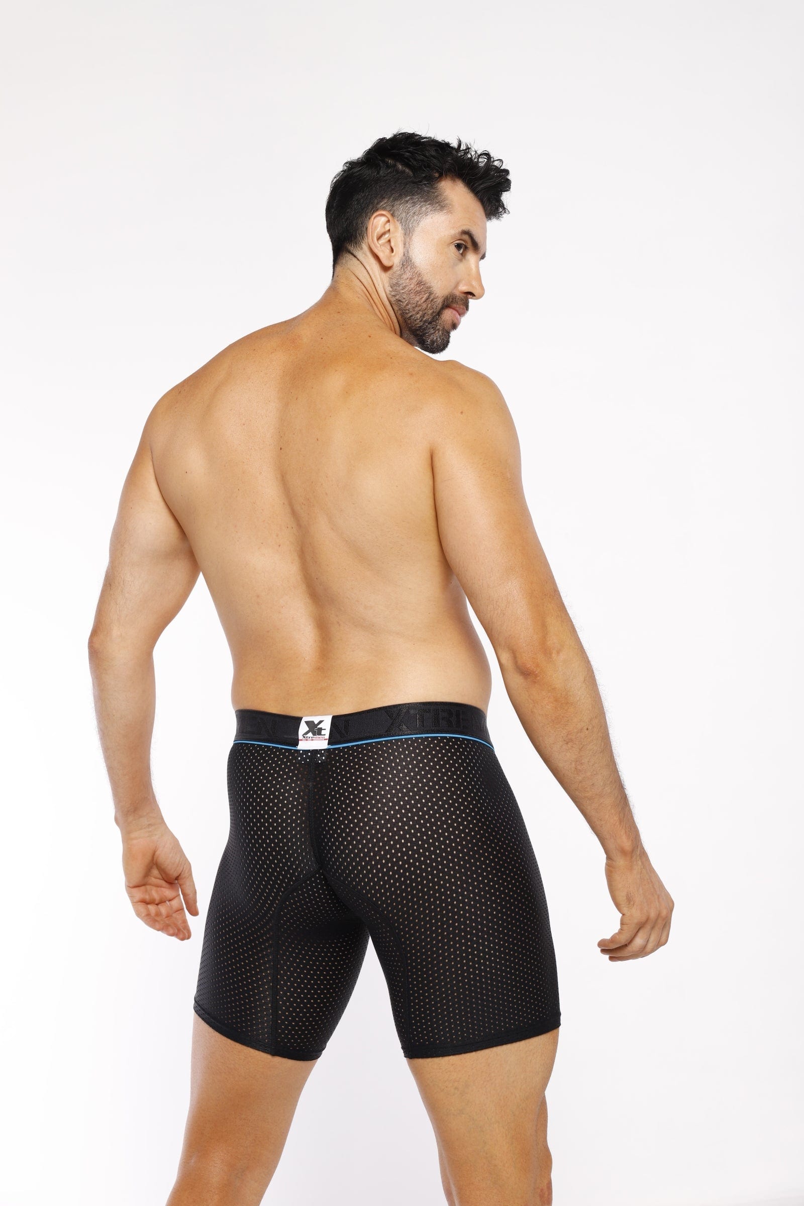 BOXER DEPORTIVO MICROFIBRA MALLA NEGRO - imagen 2