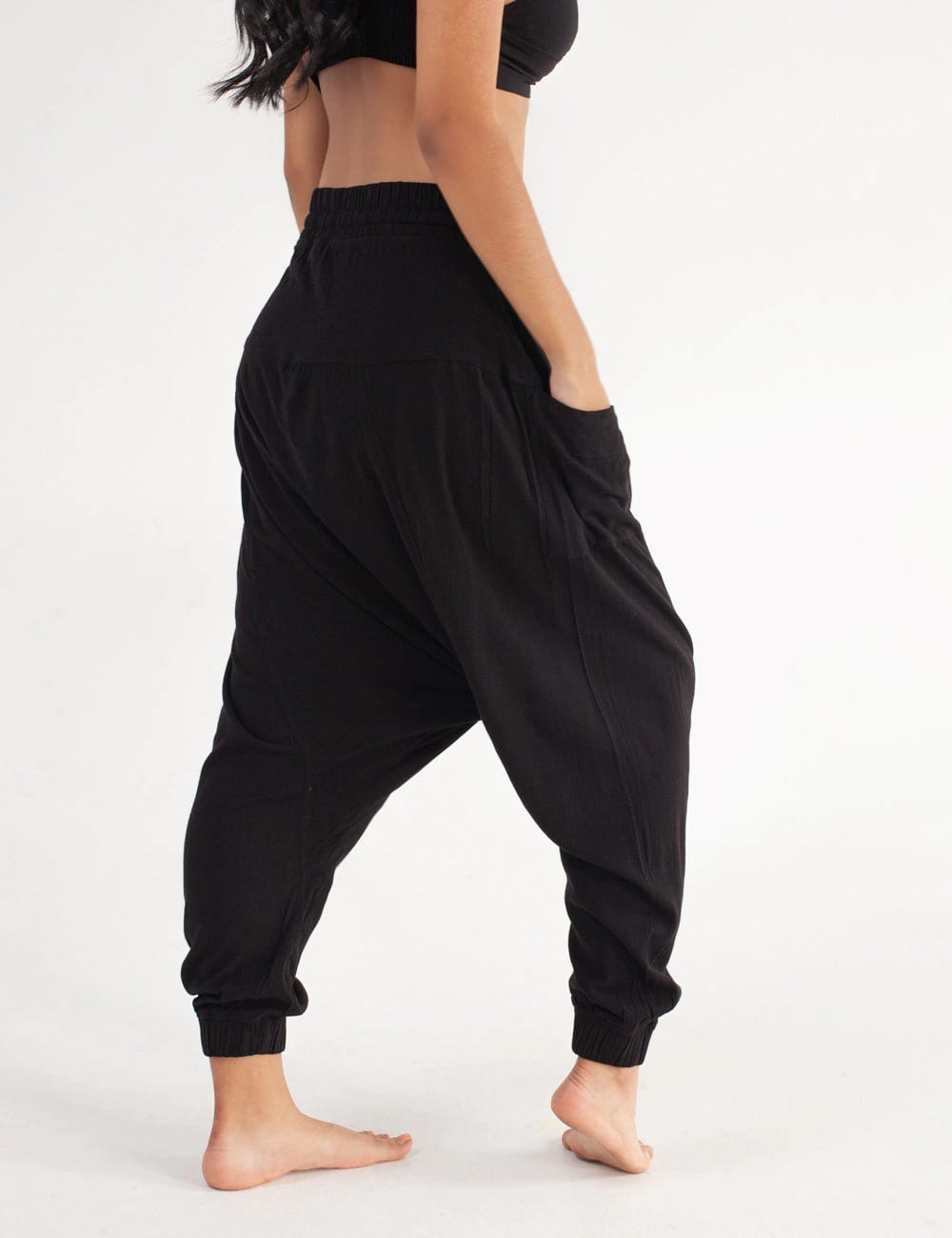 Pantalón Aladino negro mujer - imagen 6