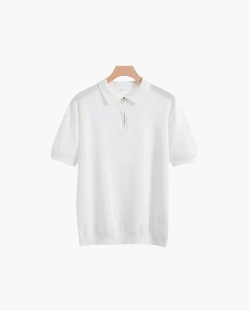 Marbella Zip Up Polo - imagen 2