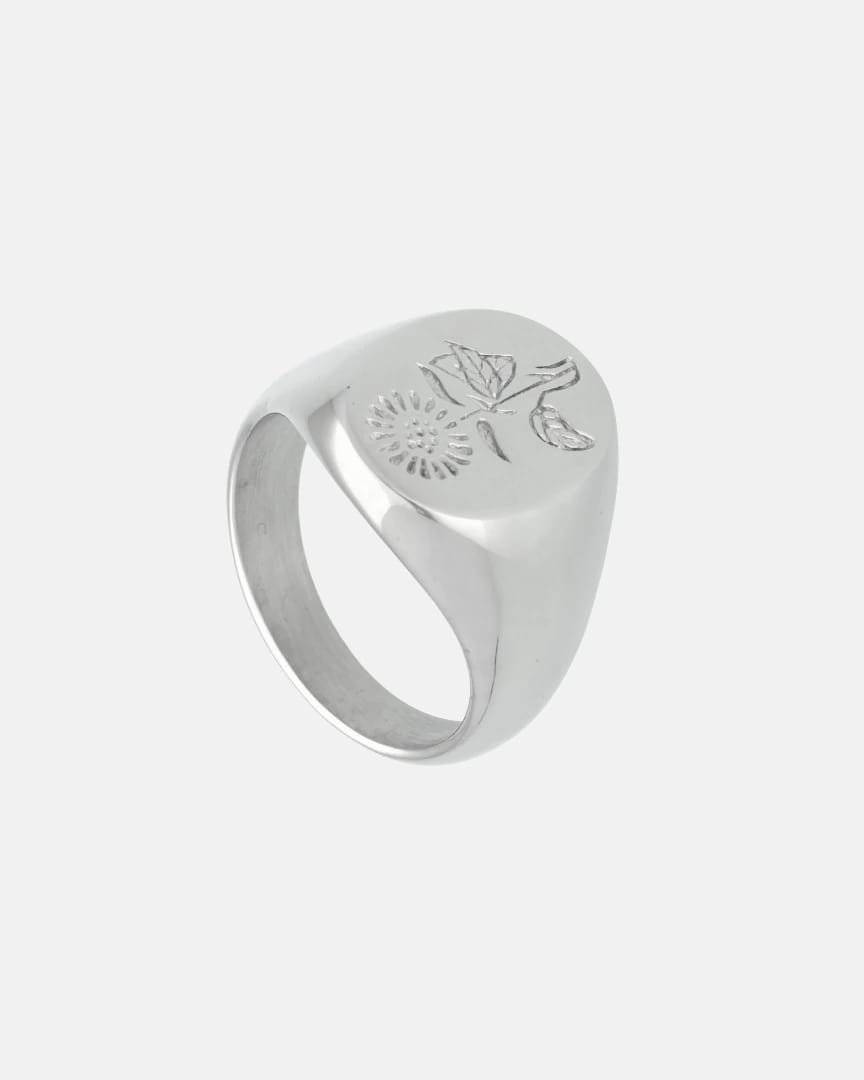 Anillo Fiore Plateado - imagen 1