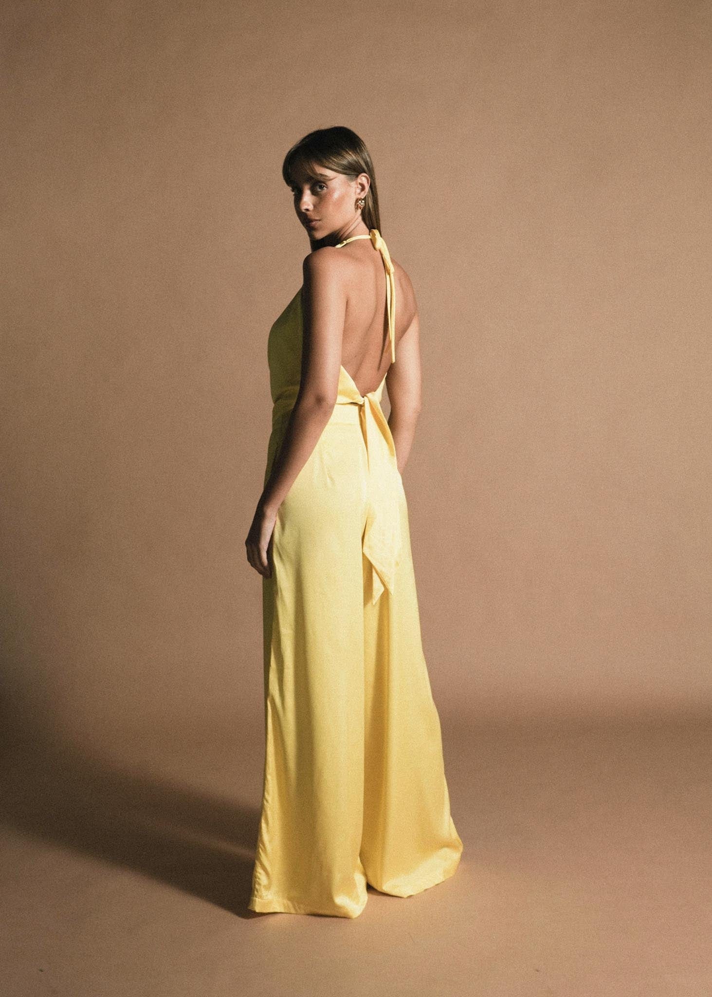 Blusa Main Drama Amarillo - imagen 2