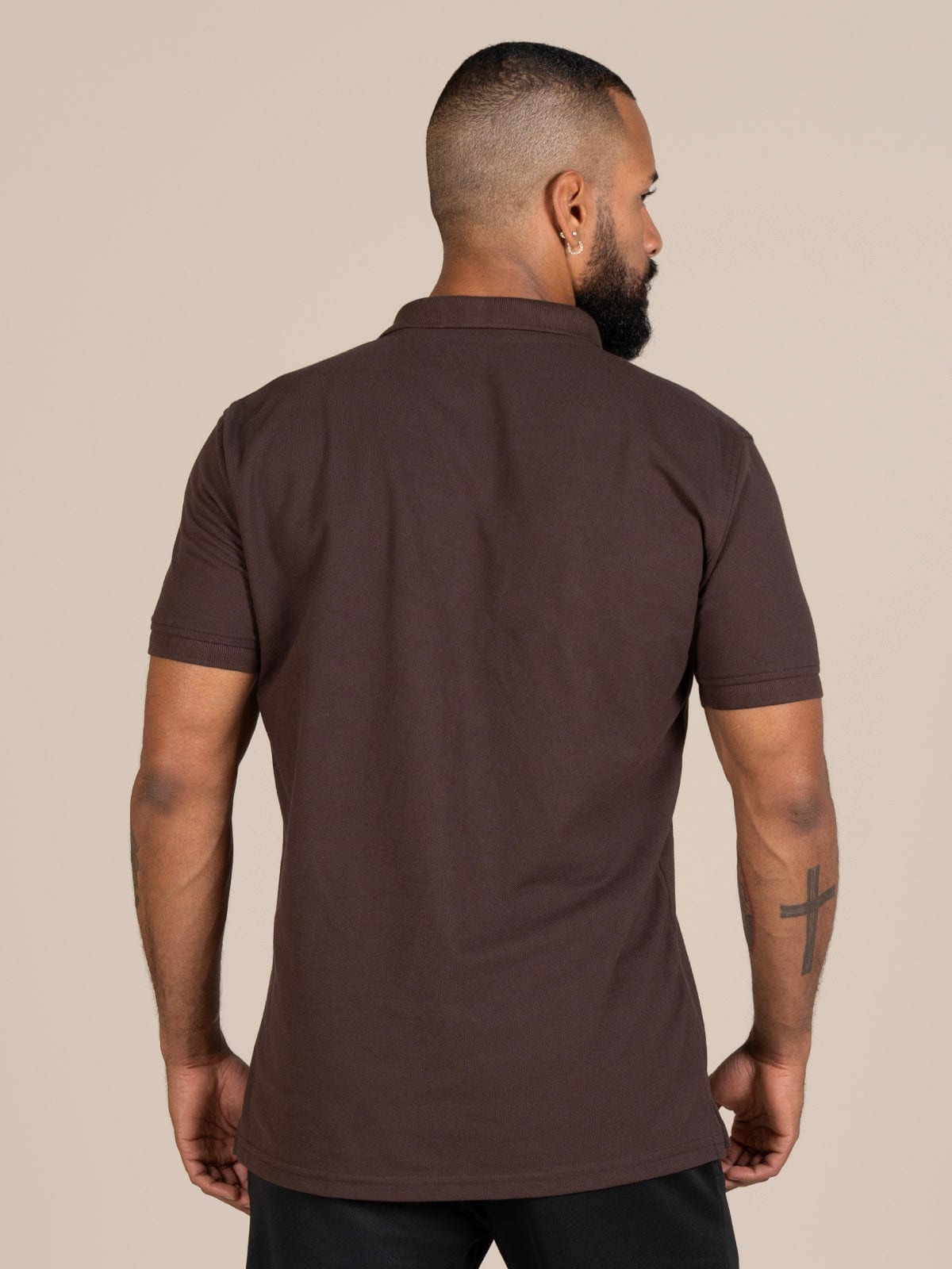 camiseta polo hombre brown - imagen 2