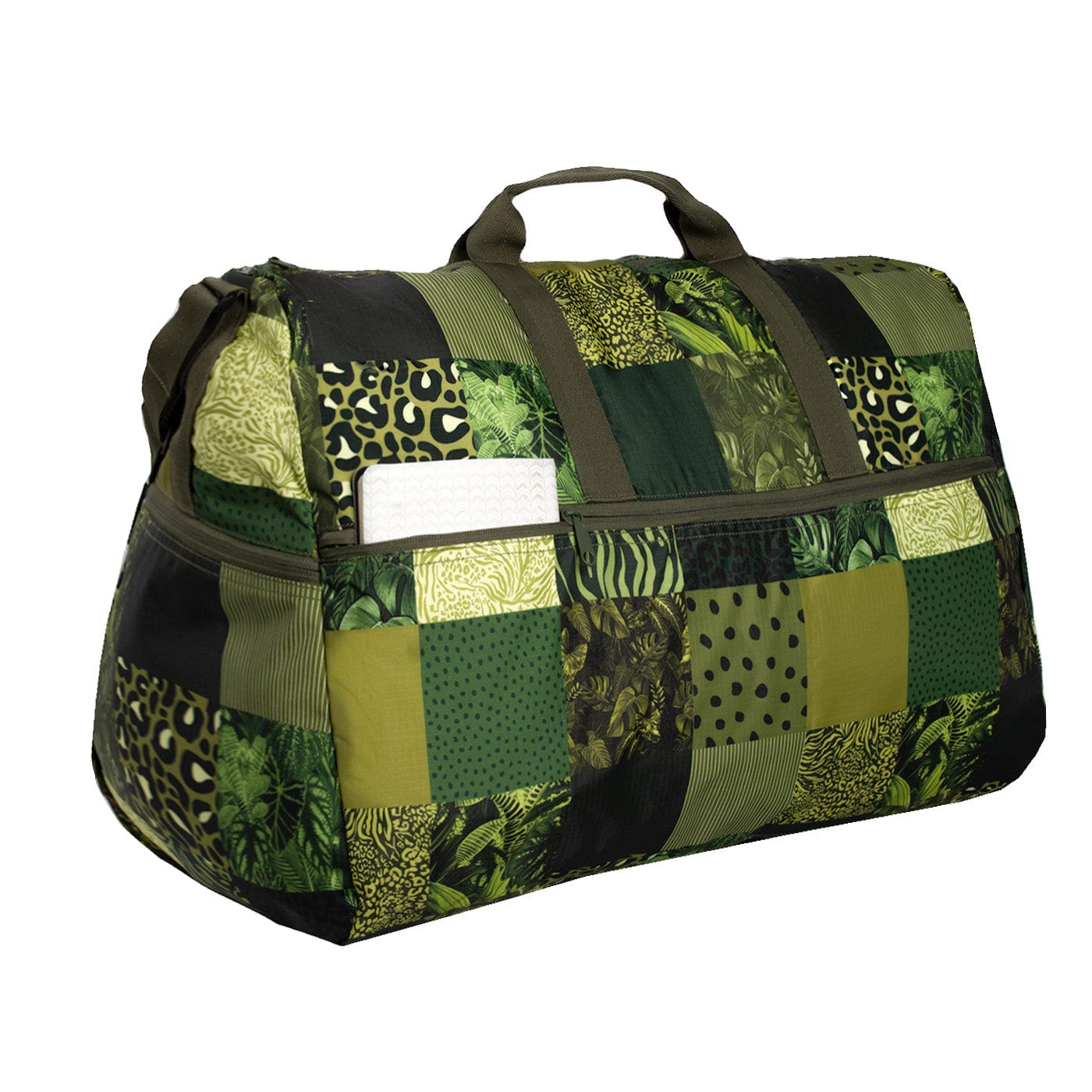 Maleta XL ULTRA Plegable Estampado Green Citybags Multicolor - imagen 4