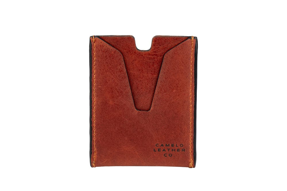 Heritage Cardholder Vertical Cognac - imagen 1