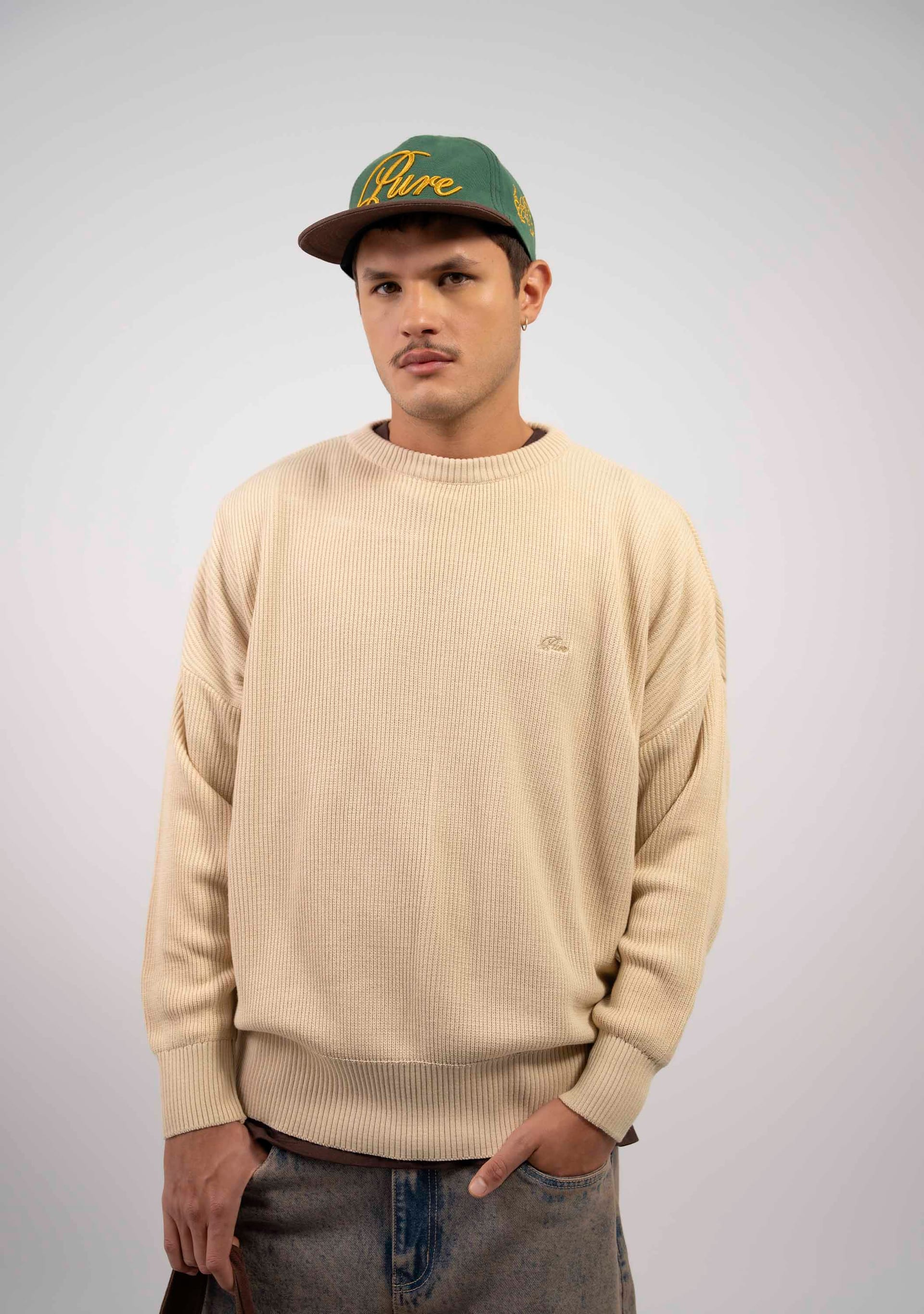 Monclair Taupe knit - imagen 1