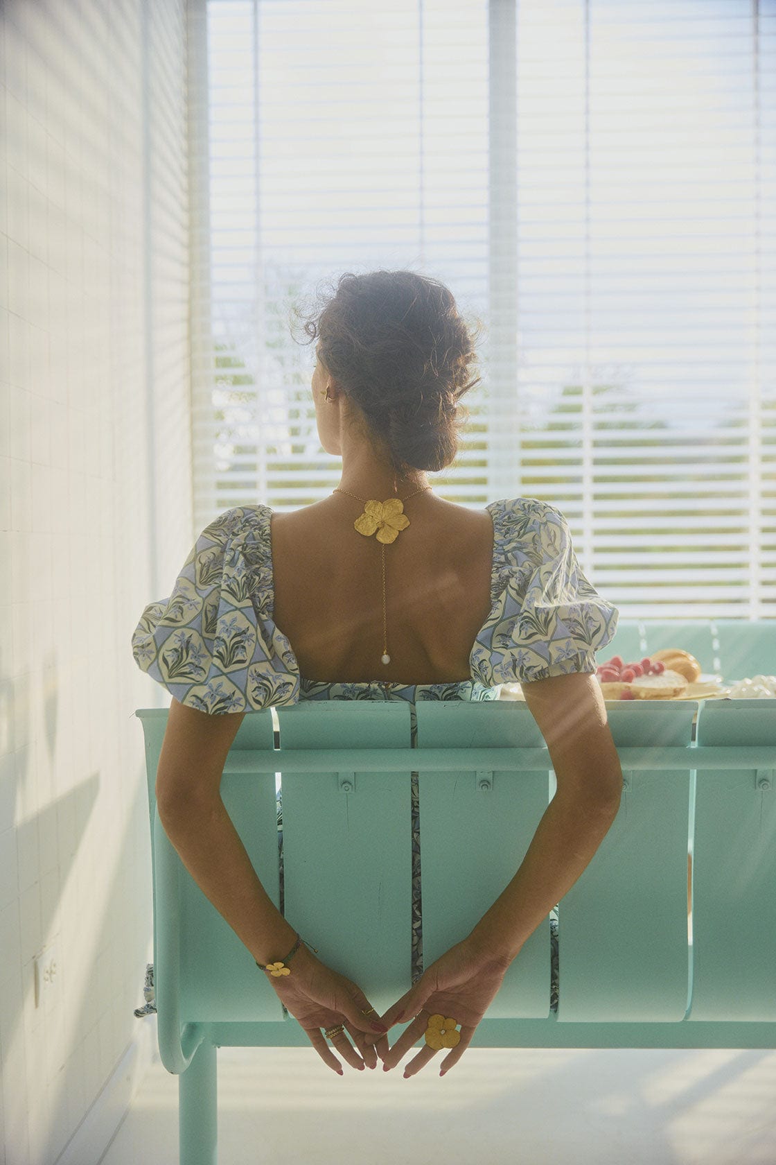 COLLAR VANDA CON PERLA - imagen 3