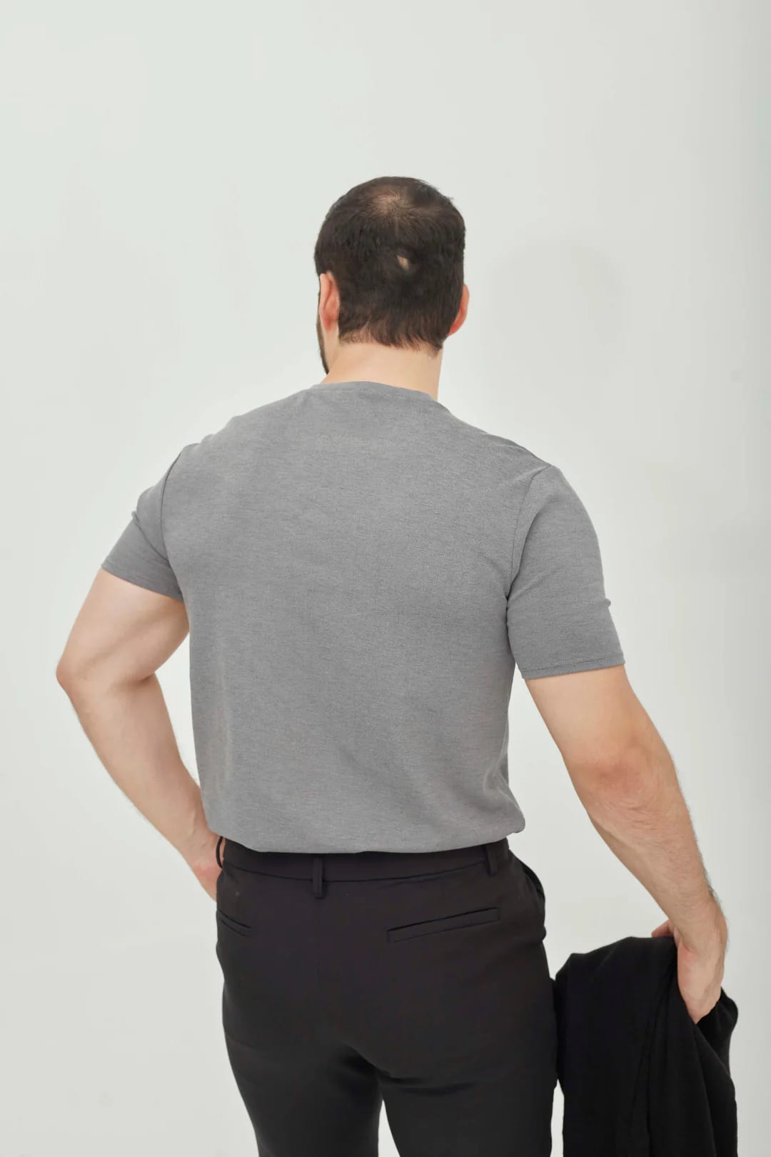 T-Shirt Gris Jaspe - imagen 6