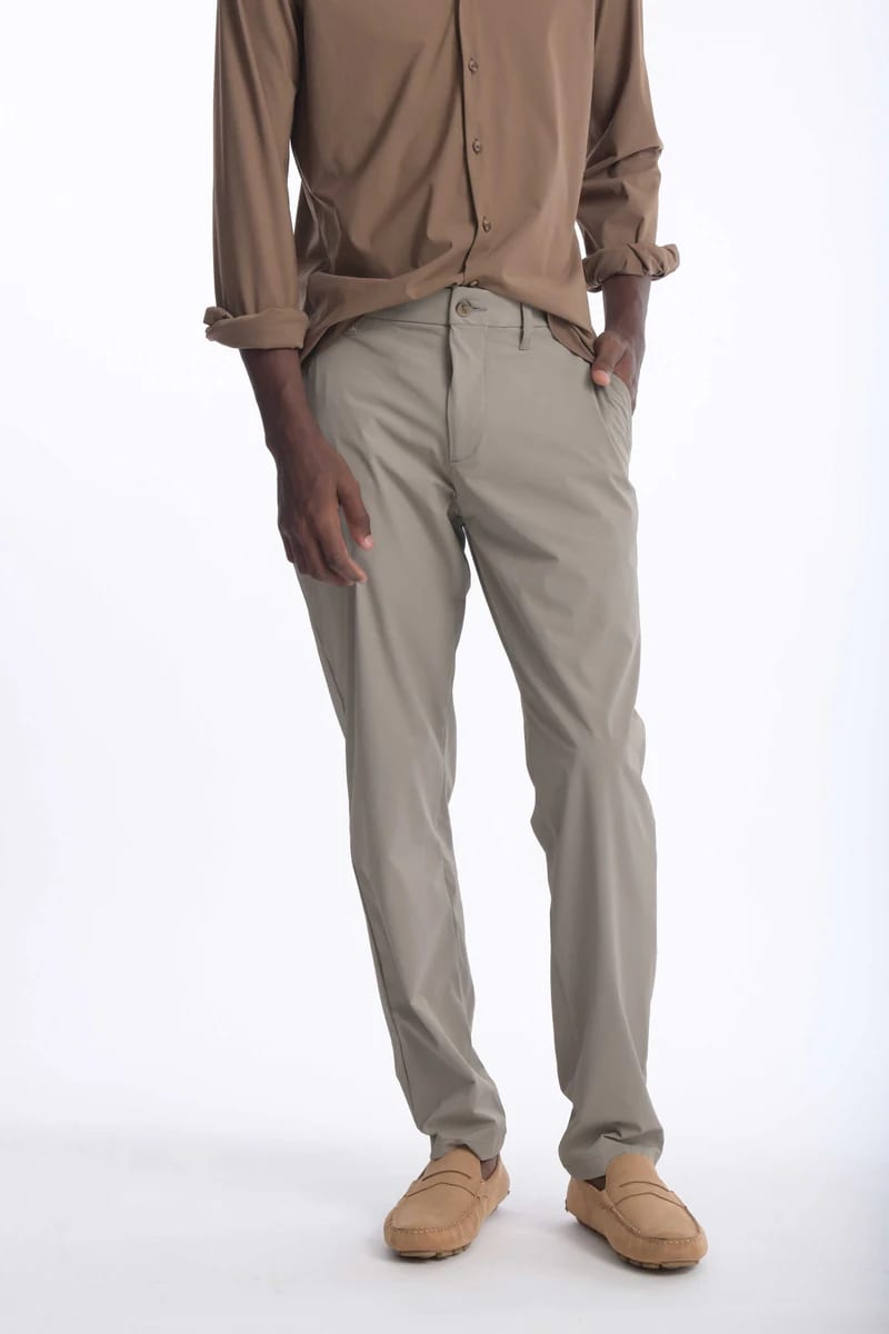 Pantalón Smart Tech Beige Oscuro - imagen 9