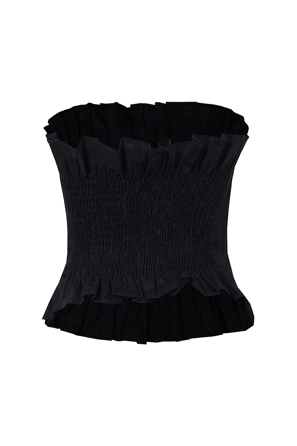 Crop top chiara negro - imagen 3