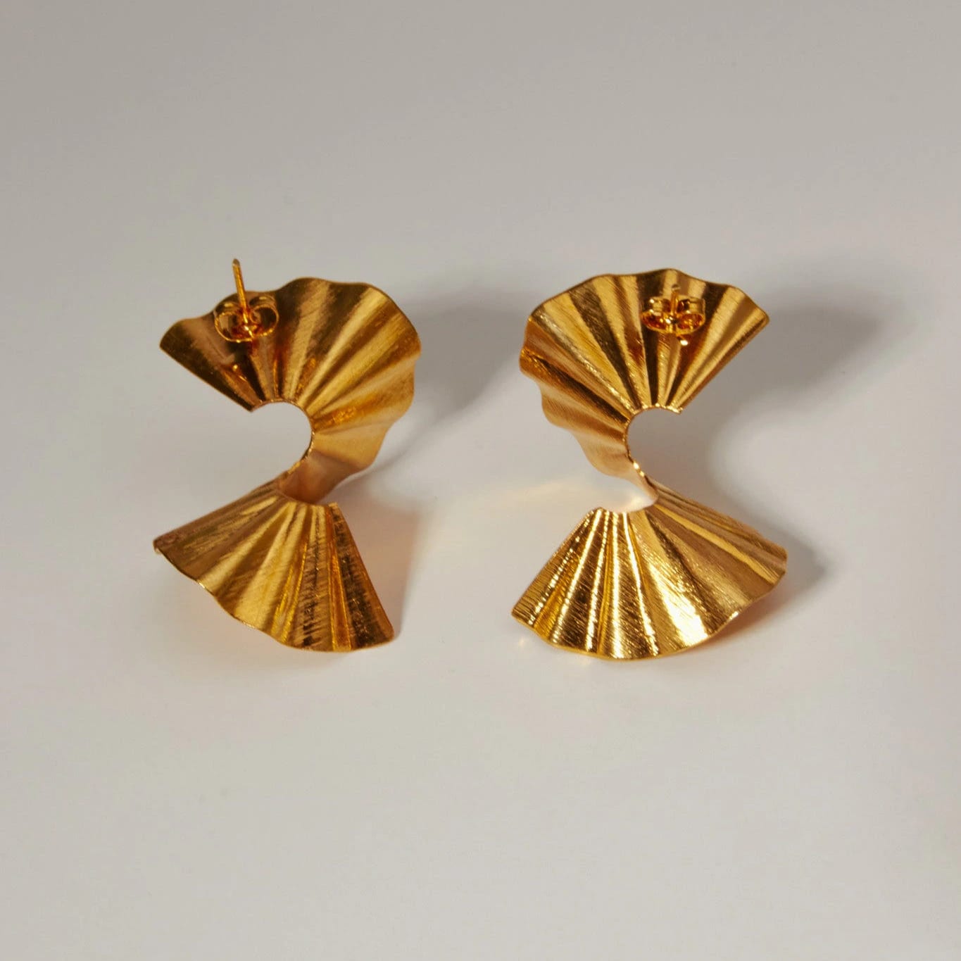 Spiral sol Earrings - imagen 2