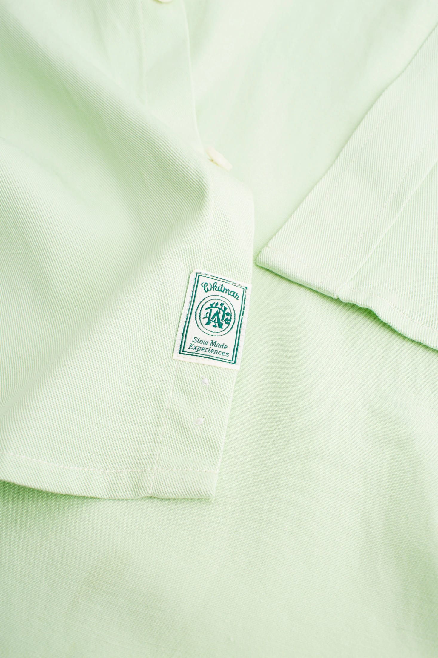 Camisa H CF Hamilton Tencel Verde Claro - imagen 4