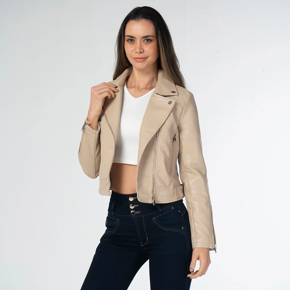 Chaqueta Sintetica Biker Carlota - imagen 4