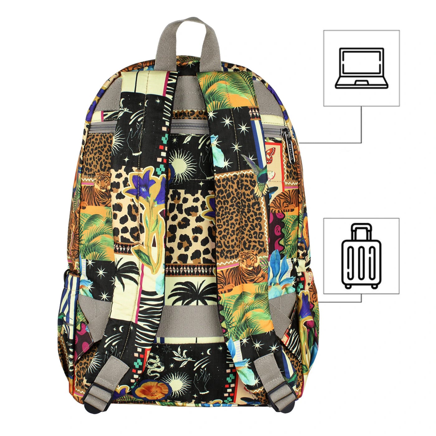 Morral Urbano Citybags Ultra Estampado Glam - imagen 4