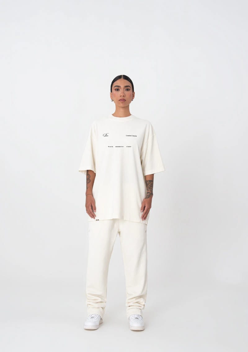 Uncontrolled cream t-shirt - imagen 7