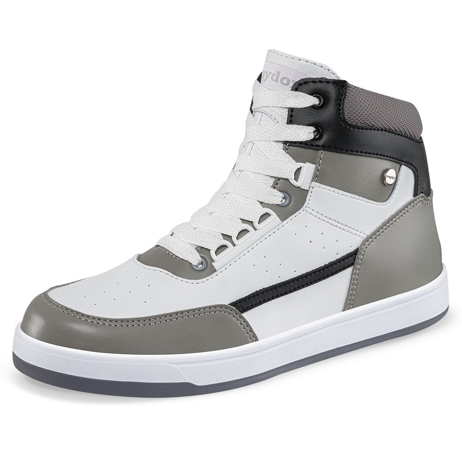 Tenis Urbanos Saitama Blanco-Gris Croydon para Hombre - imagen 1