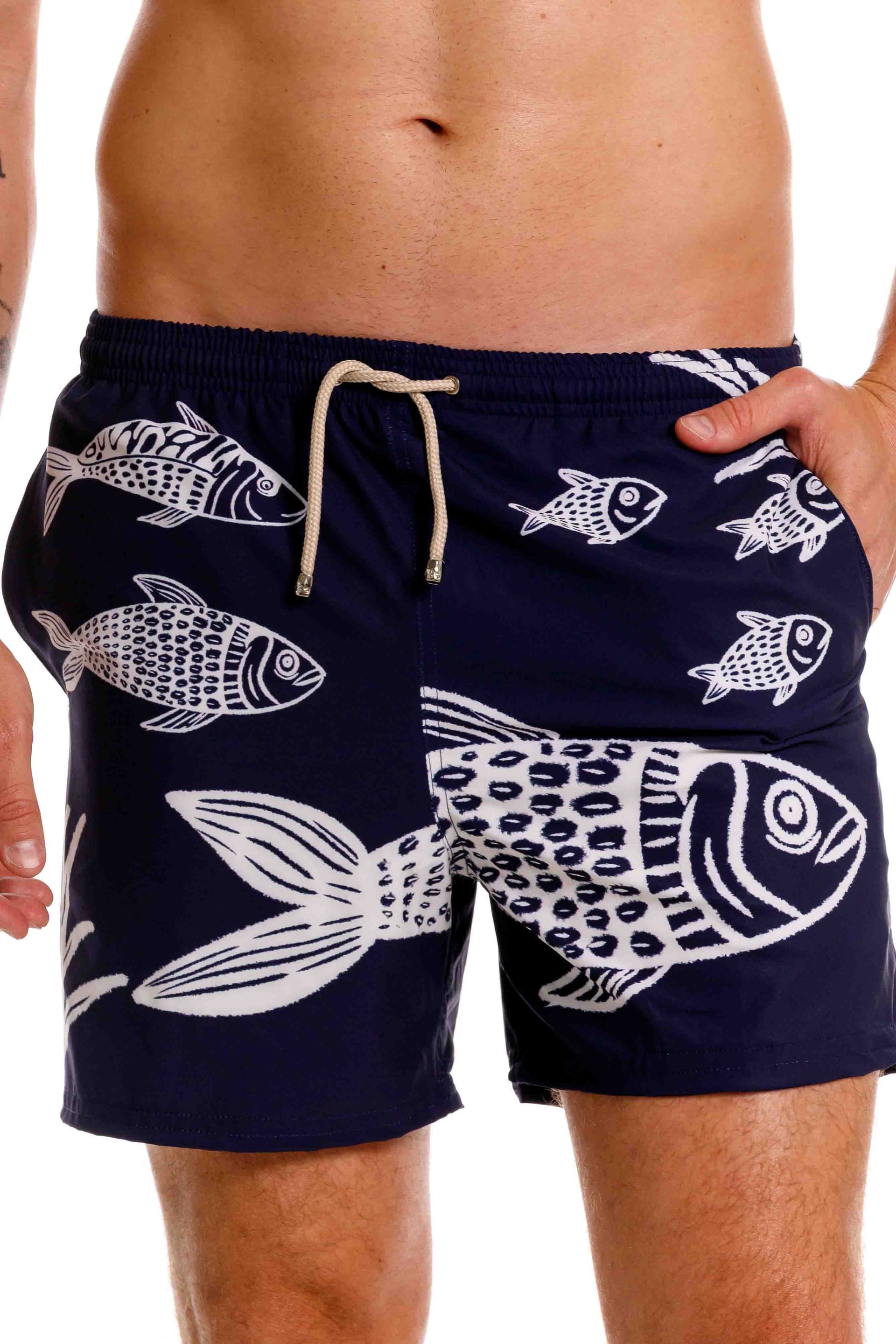 Pantaloneta Fisherman Dark Blue - imagen 3
