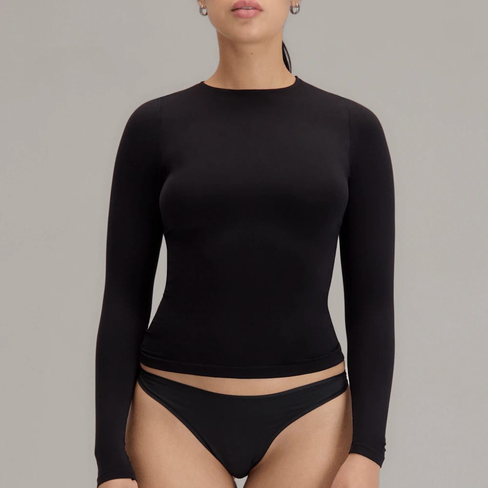 Camiseta para mujer manga larga cuello alto | Lunia - imagen 4