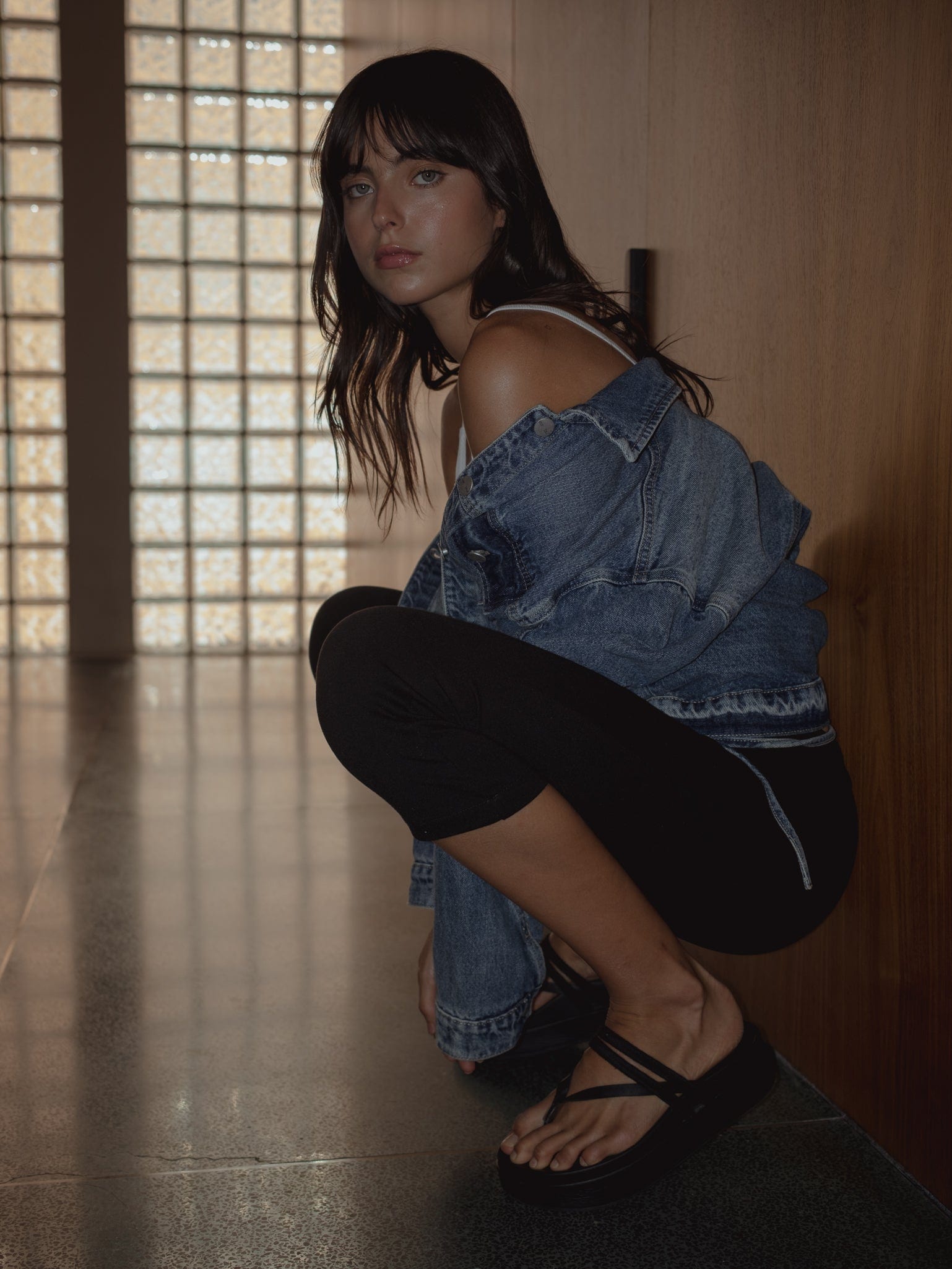OVERLAY DENIM JACKET - CLASSIC BLUE - imagen 14