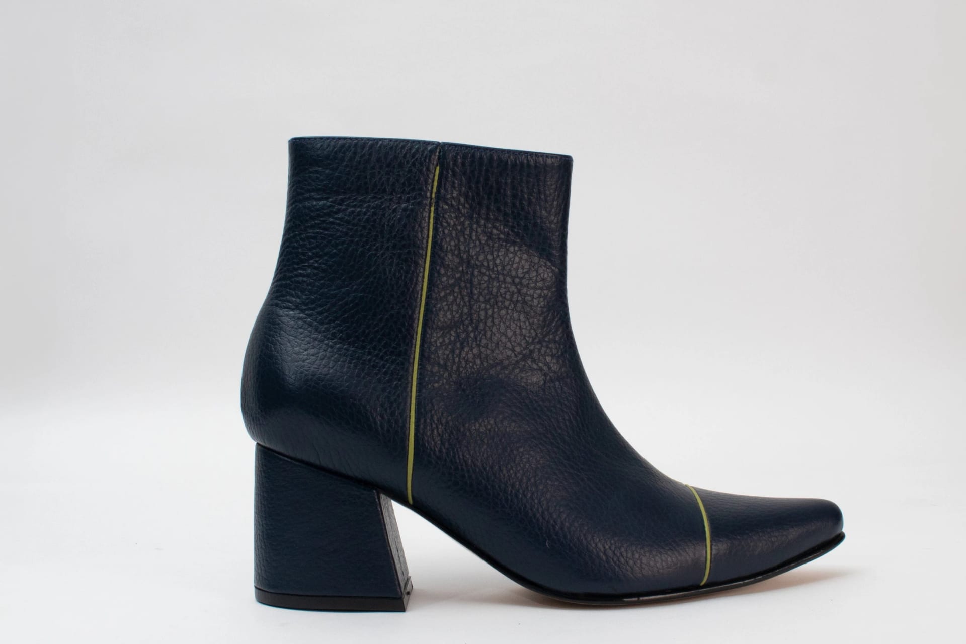 ANKLE boots - Navy blue x pistachio - imagen 4