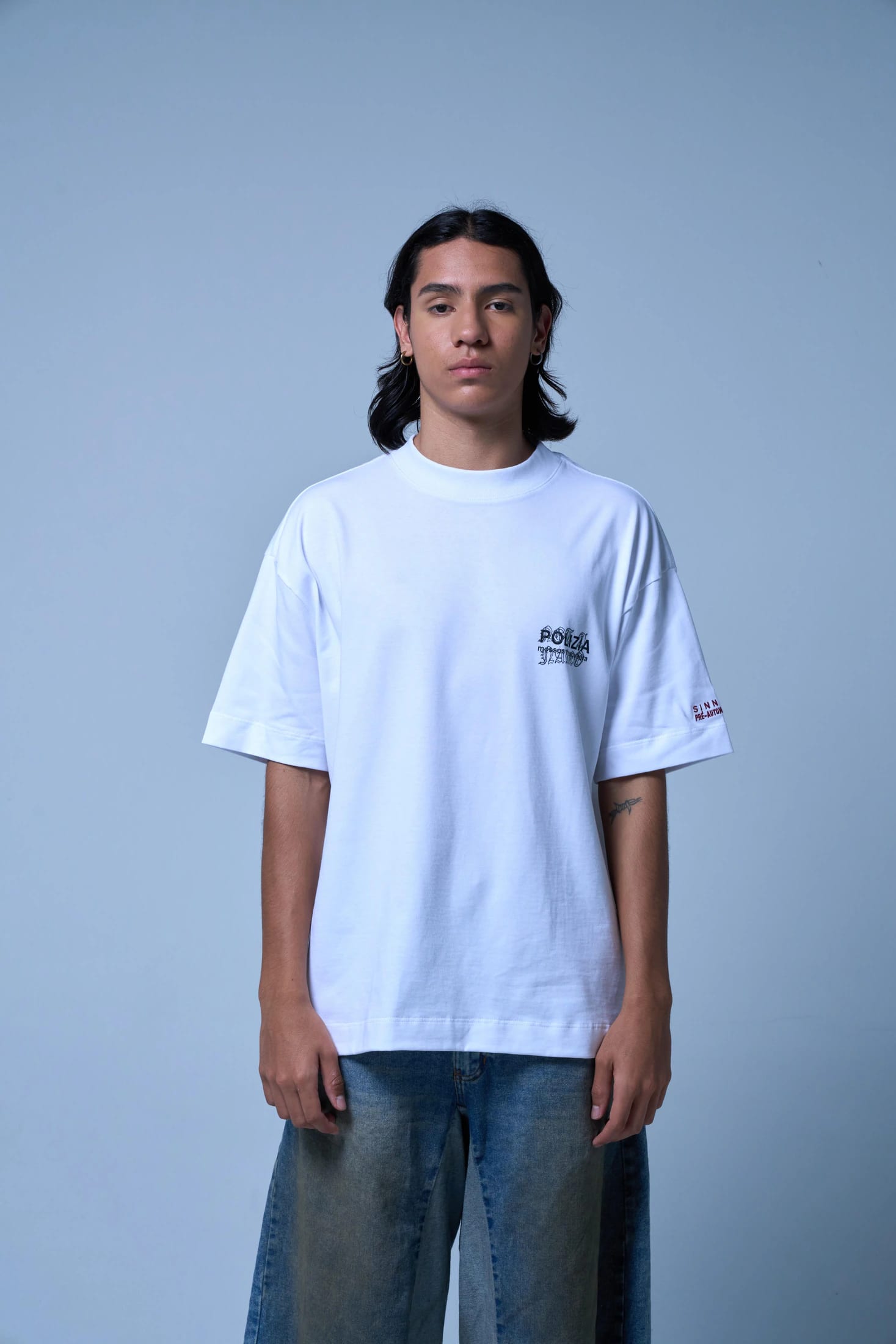 POLIZIA WHITE T-SHIRT - imagen 7