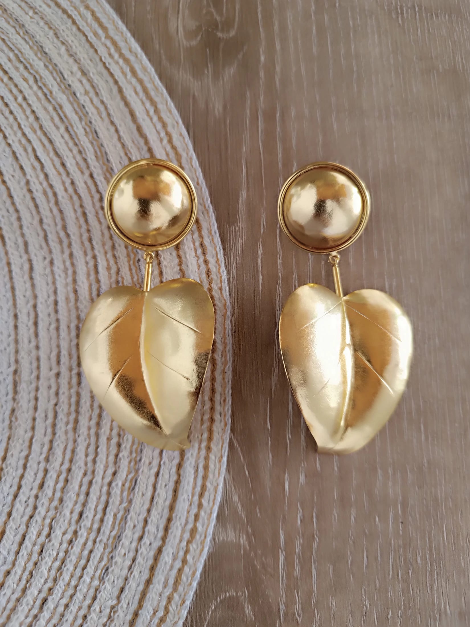 Aretes Hoja Lucinda - imagen 4