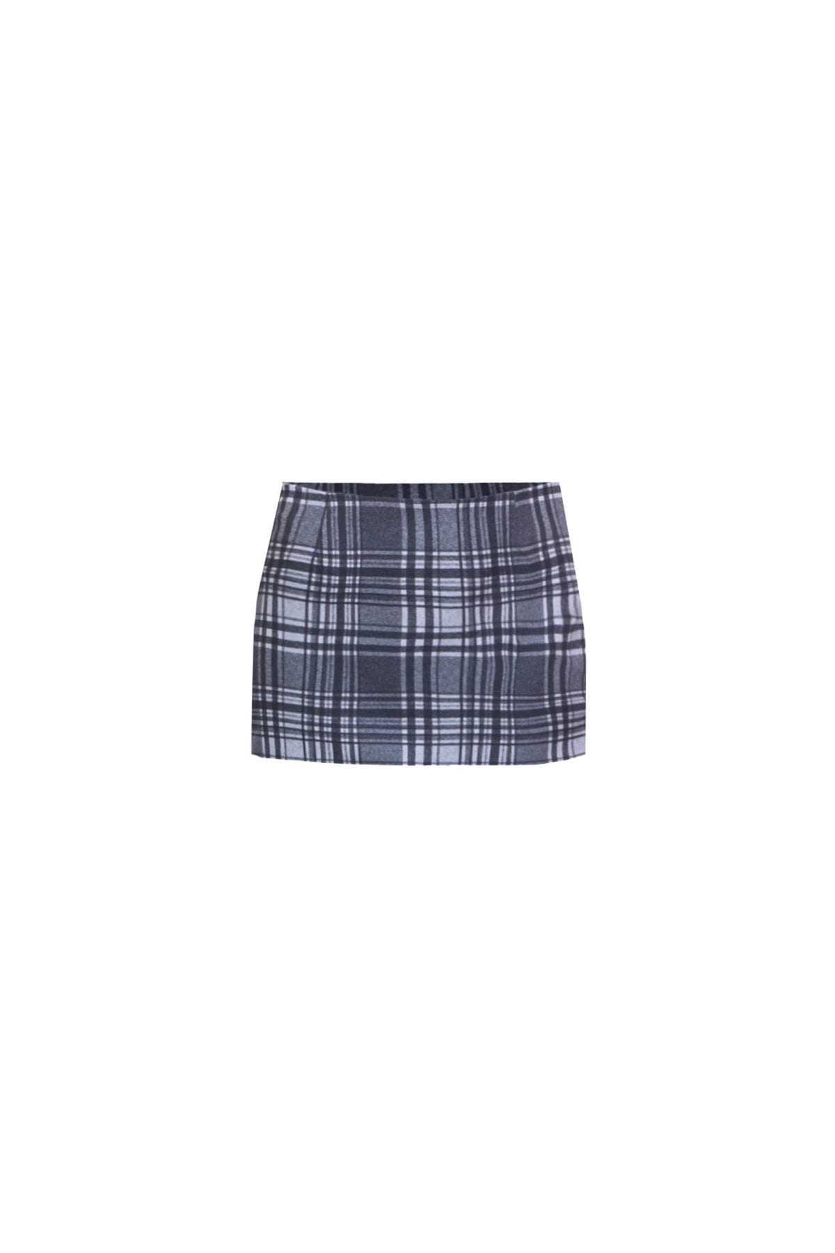 Mini Skirt In Black Plaid - imagen 4