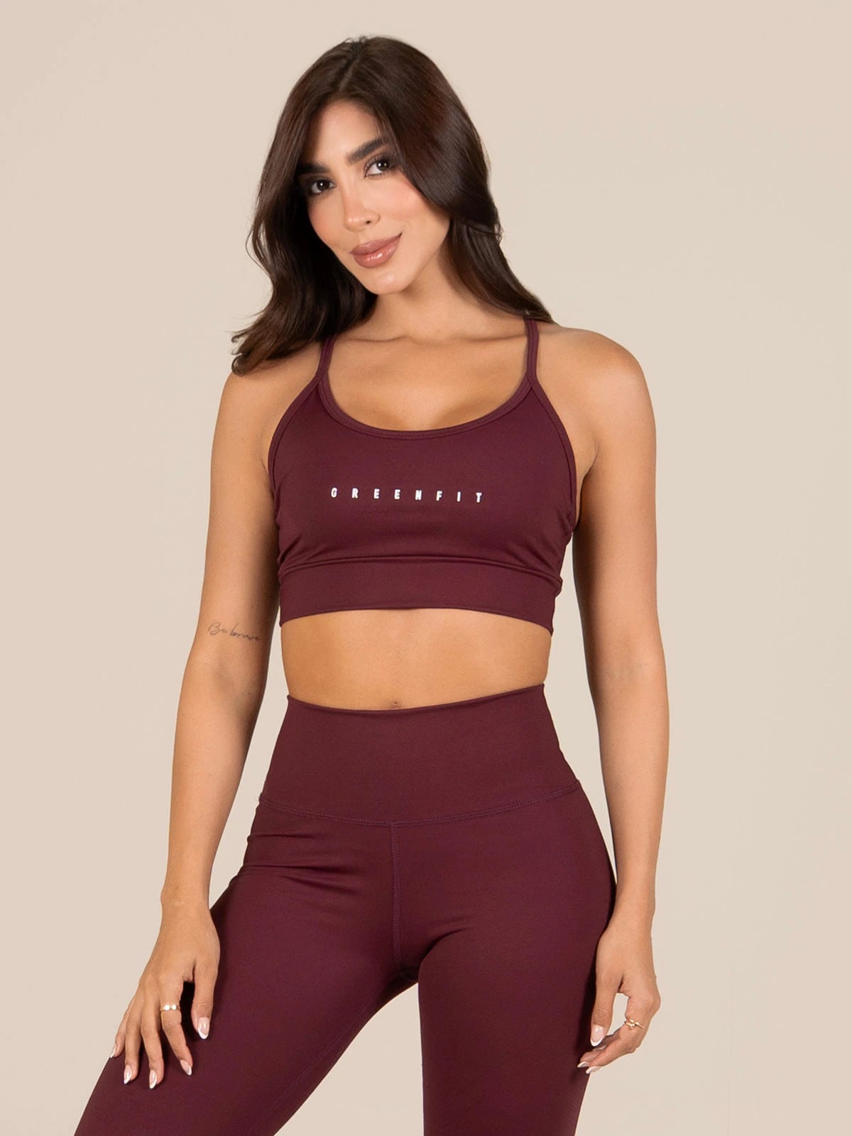 Palmas leggins set vino - imagen 5
