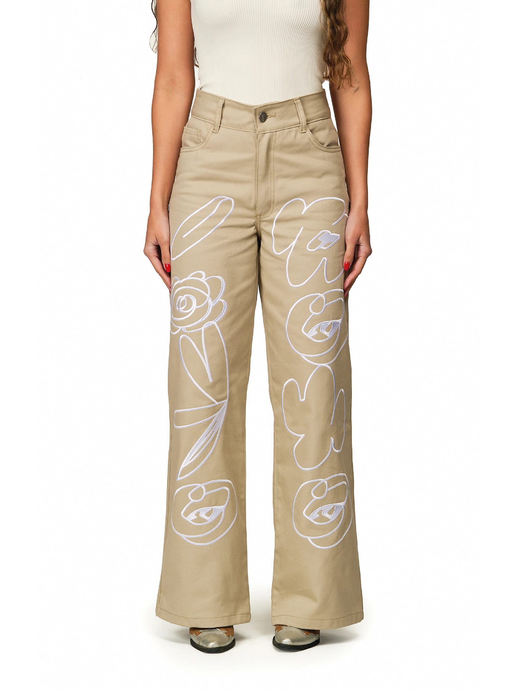 Pantalon Beige Recuerdo - imagen 1