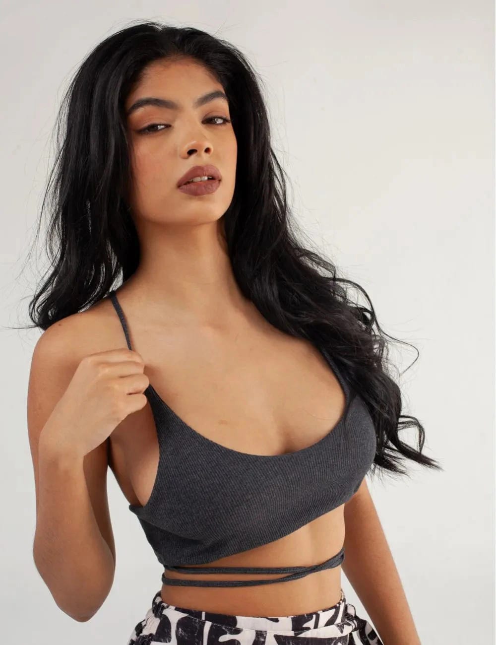 Bra Tirantas Alma gris oscuro Mujer - imagen 9