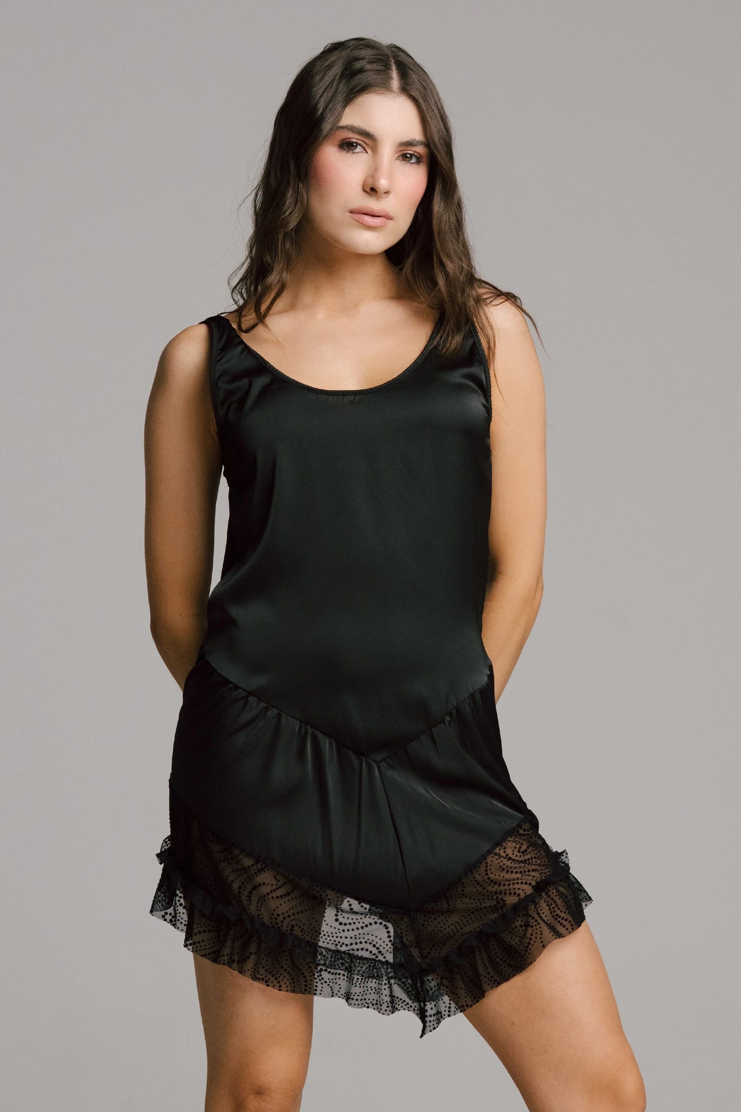 BABYDOLL ELLIPSE ECOS NEGRO - imagen 3