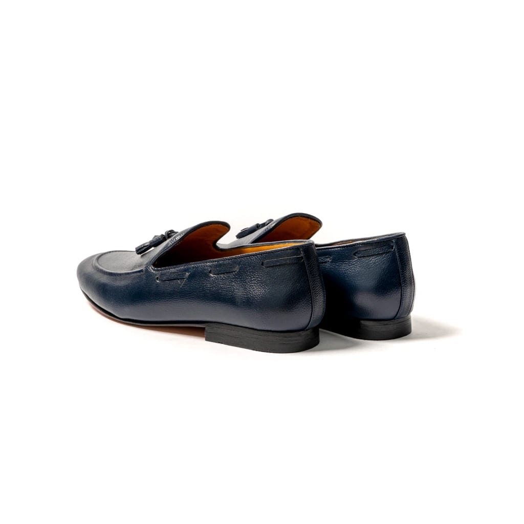 Loafers cuero azul - imagen 3