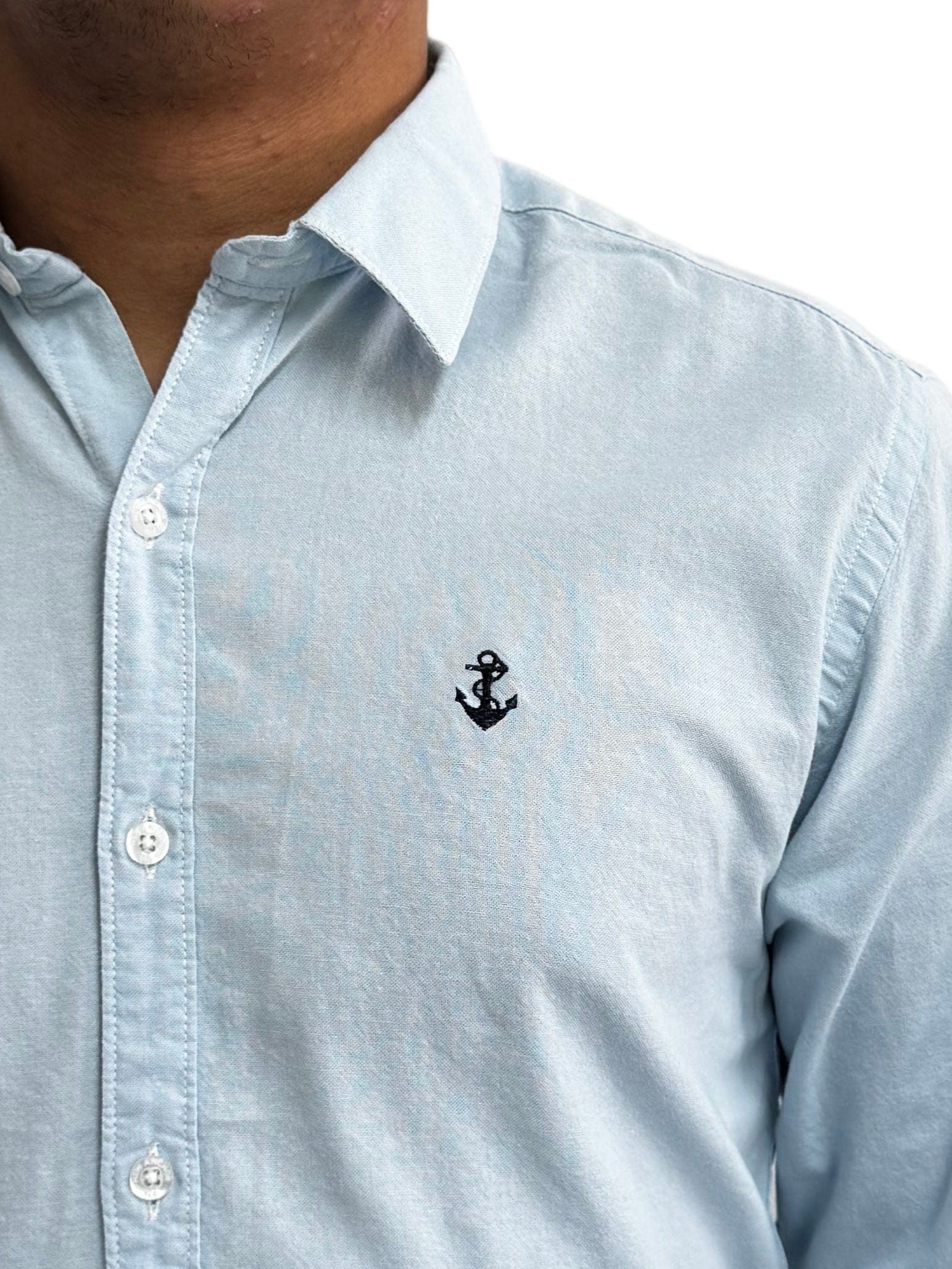 Camisa Azul Cielo A Navy - imagen 4