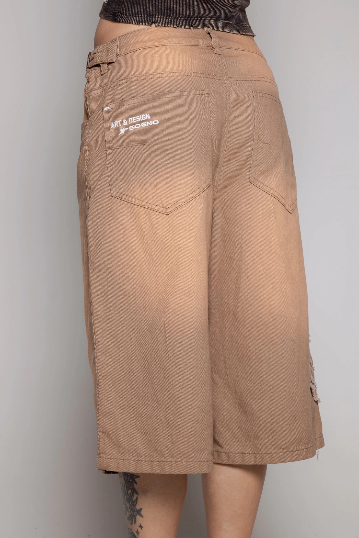 Jorts Dama Courage Sogno-Camel - imagen 5
