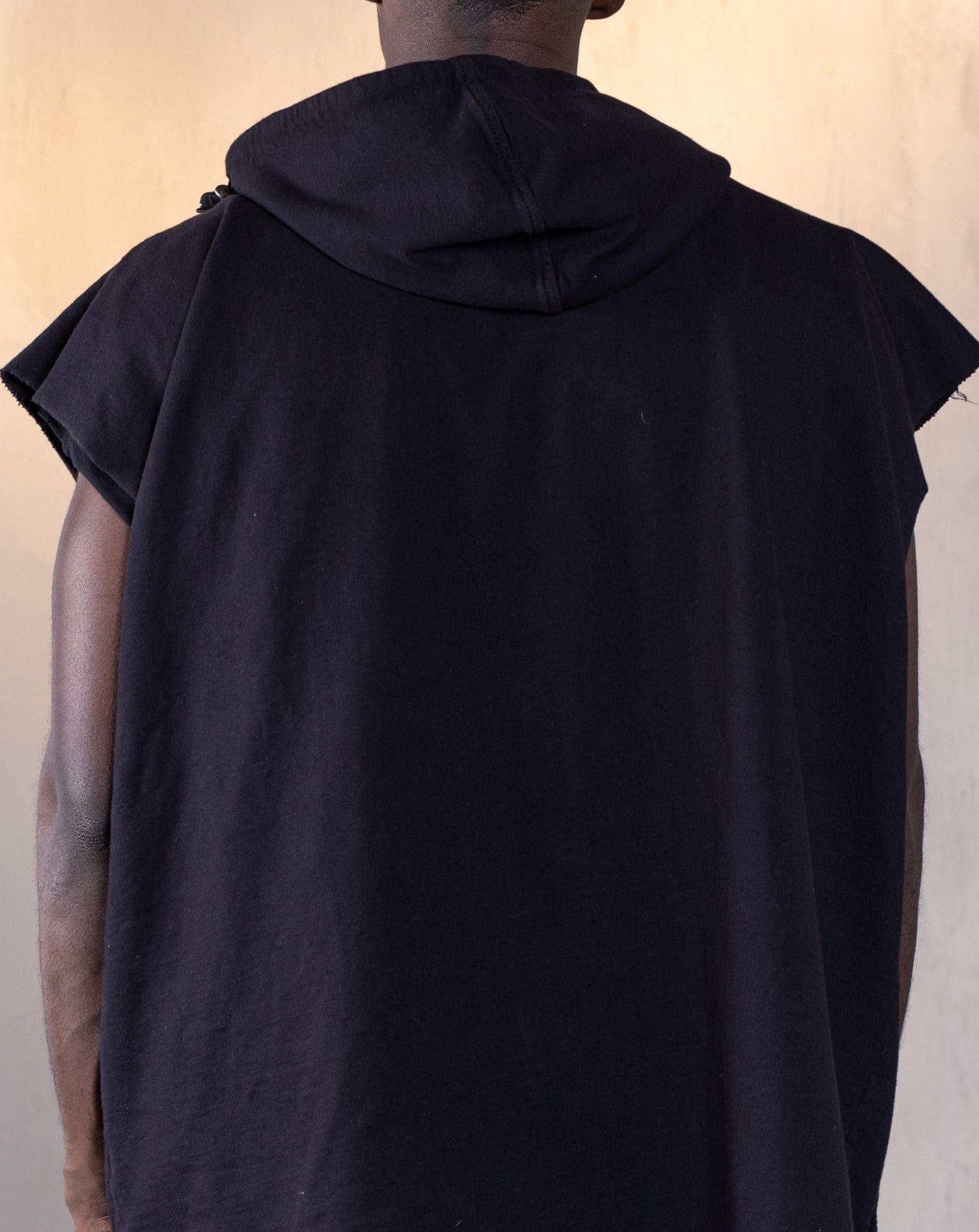 Chaleco Unisex Oversize-Negro - imagen 4